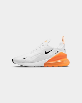 Nike Air Max 270 Essentials White/Black/Orange Eco Friendly Fabric countryside