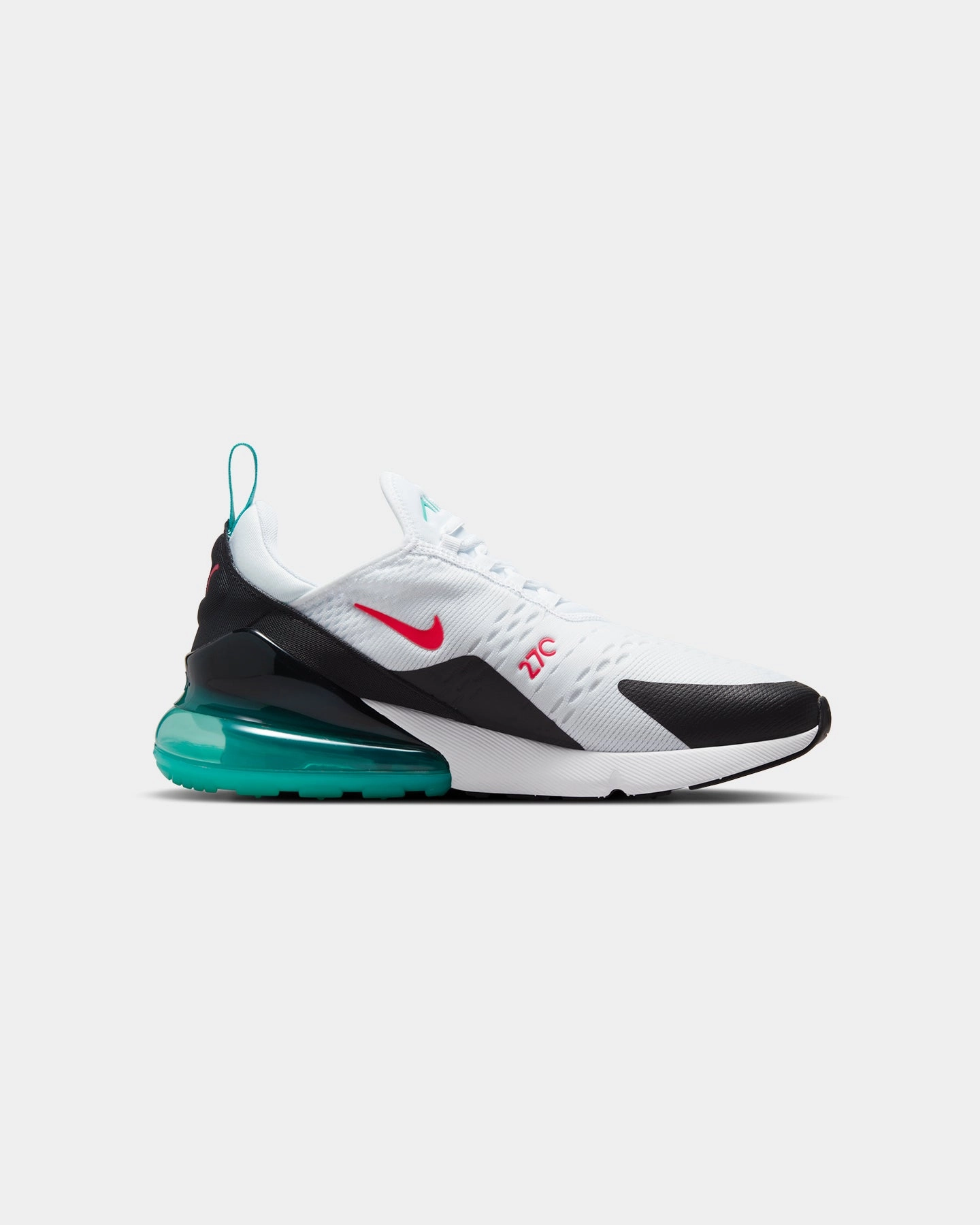 Nike Air Max 270 White/Rush Pink/Washed Teal Reinforced Toe Guard