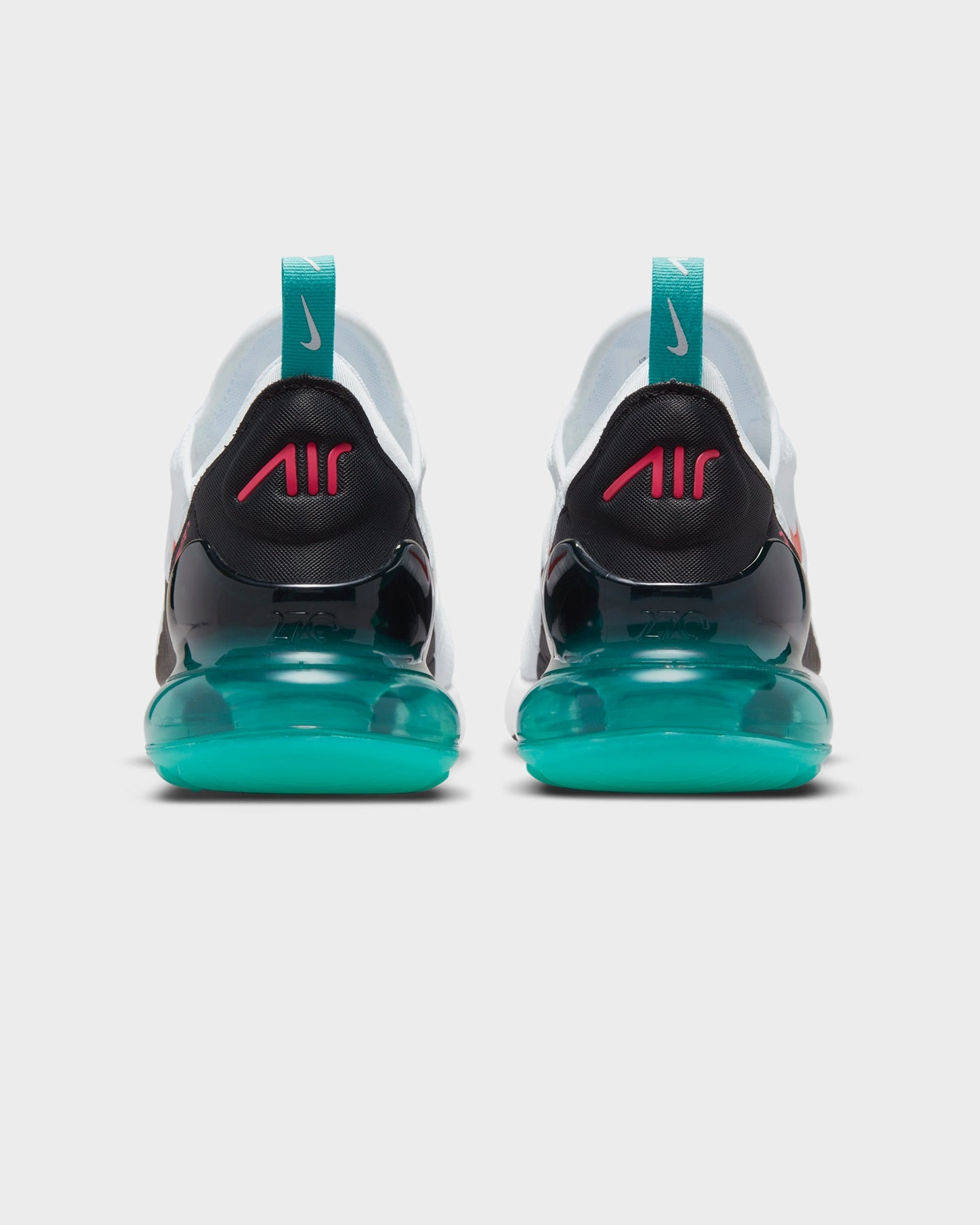Nike Air Max 270 White/Rush Pink/Washed Teal High-quality Beach Wear