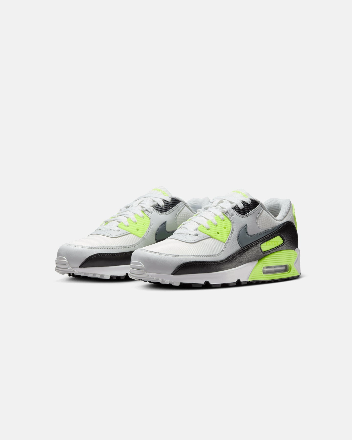 Nike Air Max 90 GORE-TEX "Volt" Summit White/Cool Grey-Volt Rain Drop Block Walk