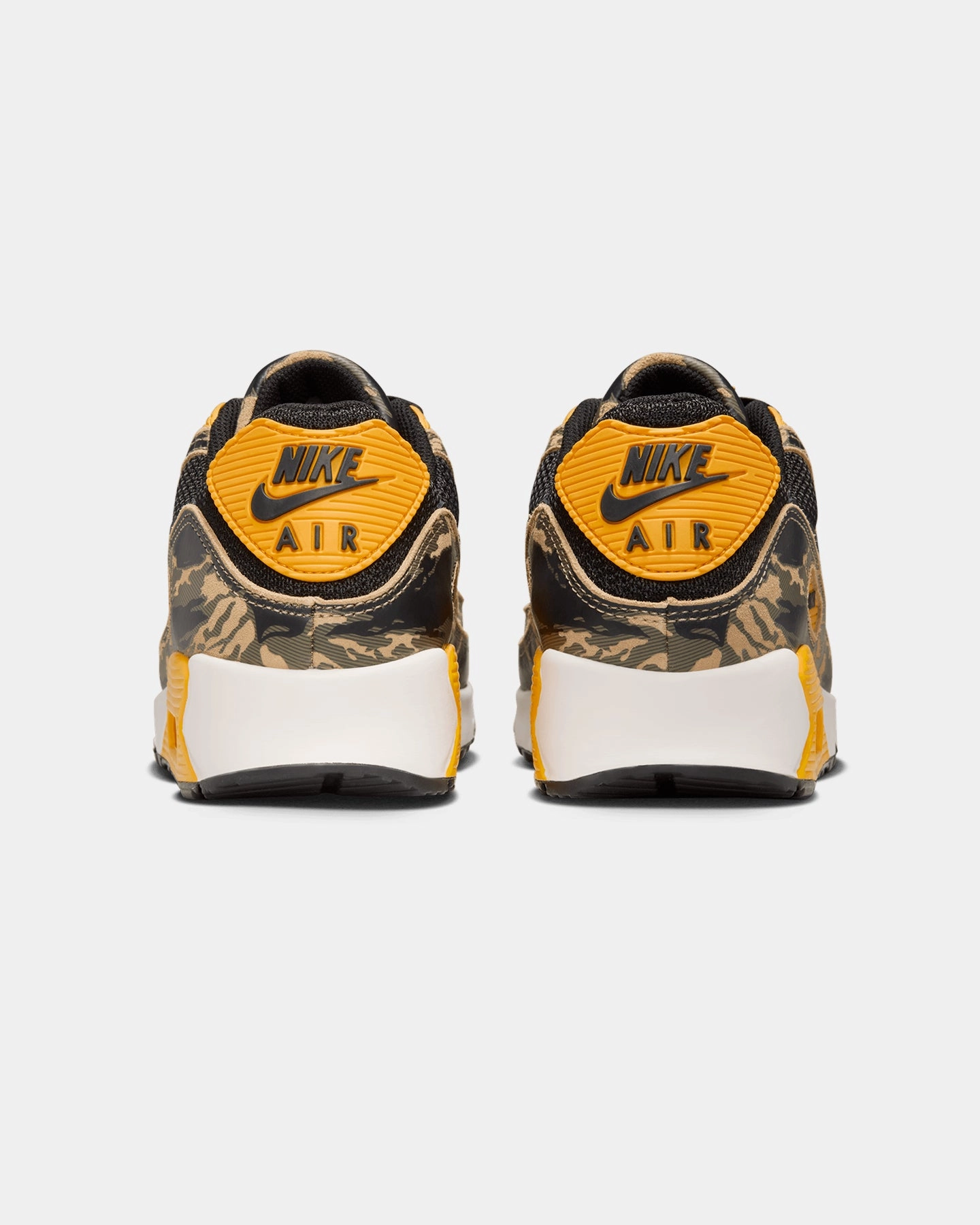 Nike Air Max 90 Premium "Camo" Black/Black-University Gold Spring Air Elastic Band