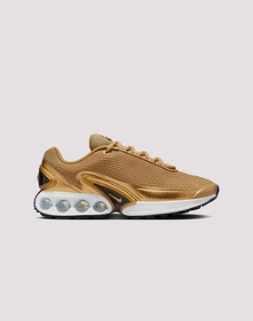 Long Travel Breathable Airflow Nike Air Max Dn Premium "Metallic Gold/Black/White"