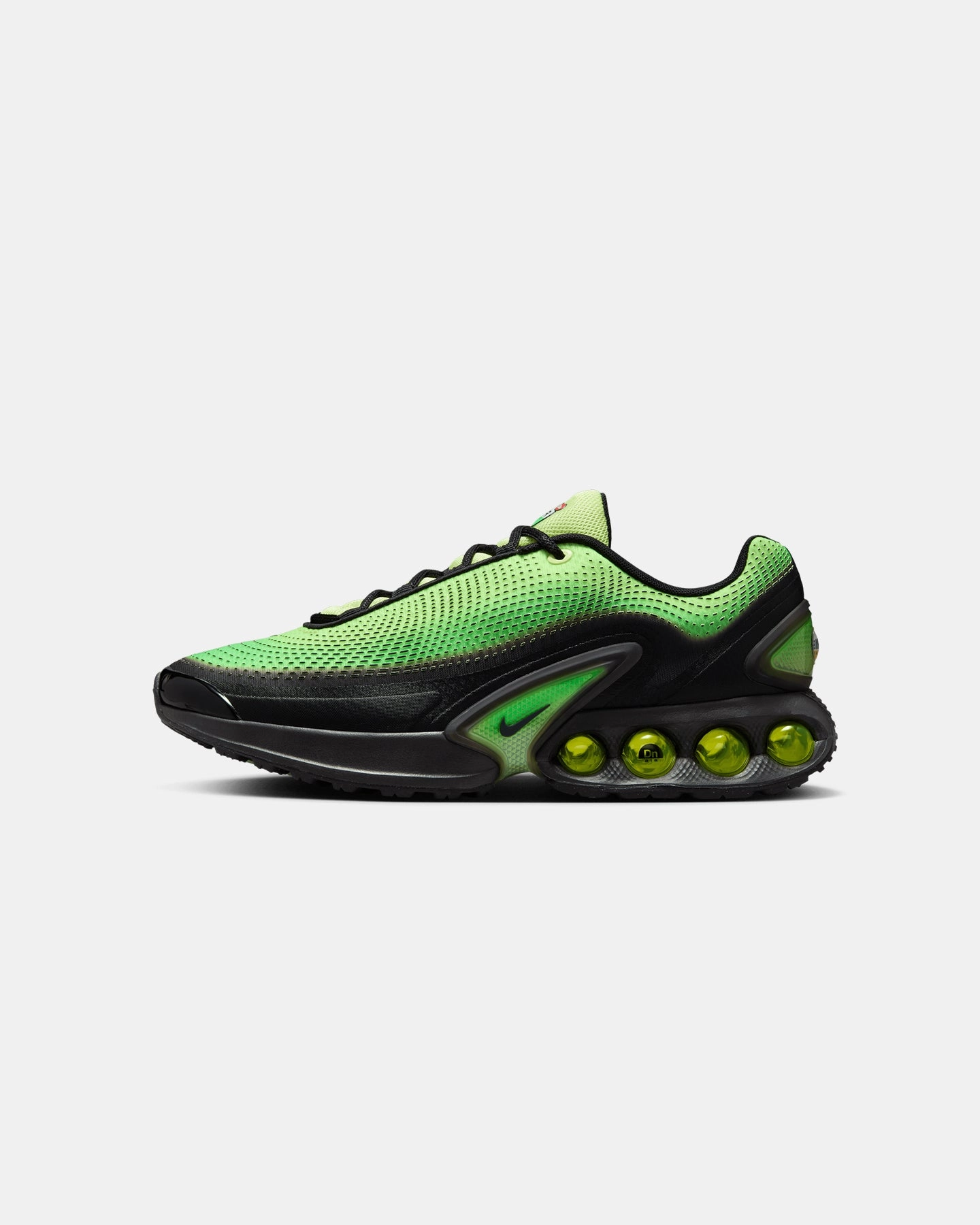 Concert Night Breathable Ventilation Nike Air Max DN "Green Strike" Lt Lemon Twist/Black