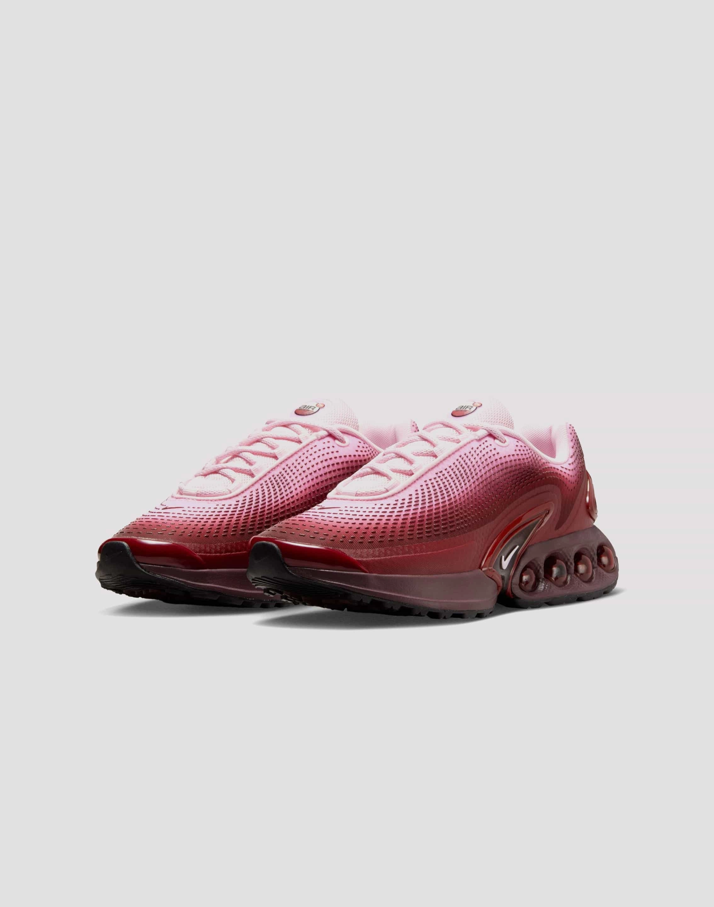 Nike Air Max Dn "Team Red/Pink Foam/Burgundy Crush/Black" Anti Slip Lacing Comfort Runner