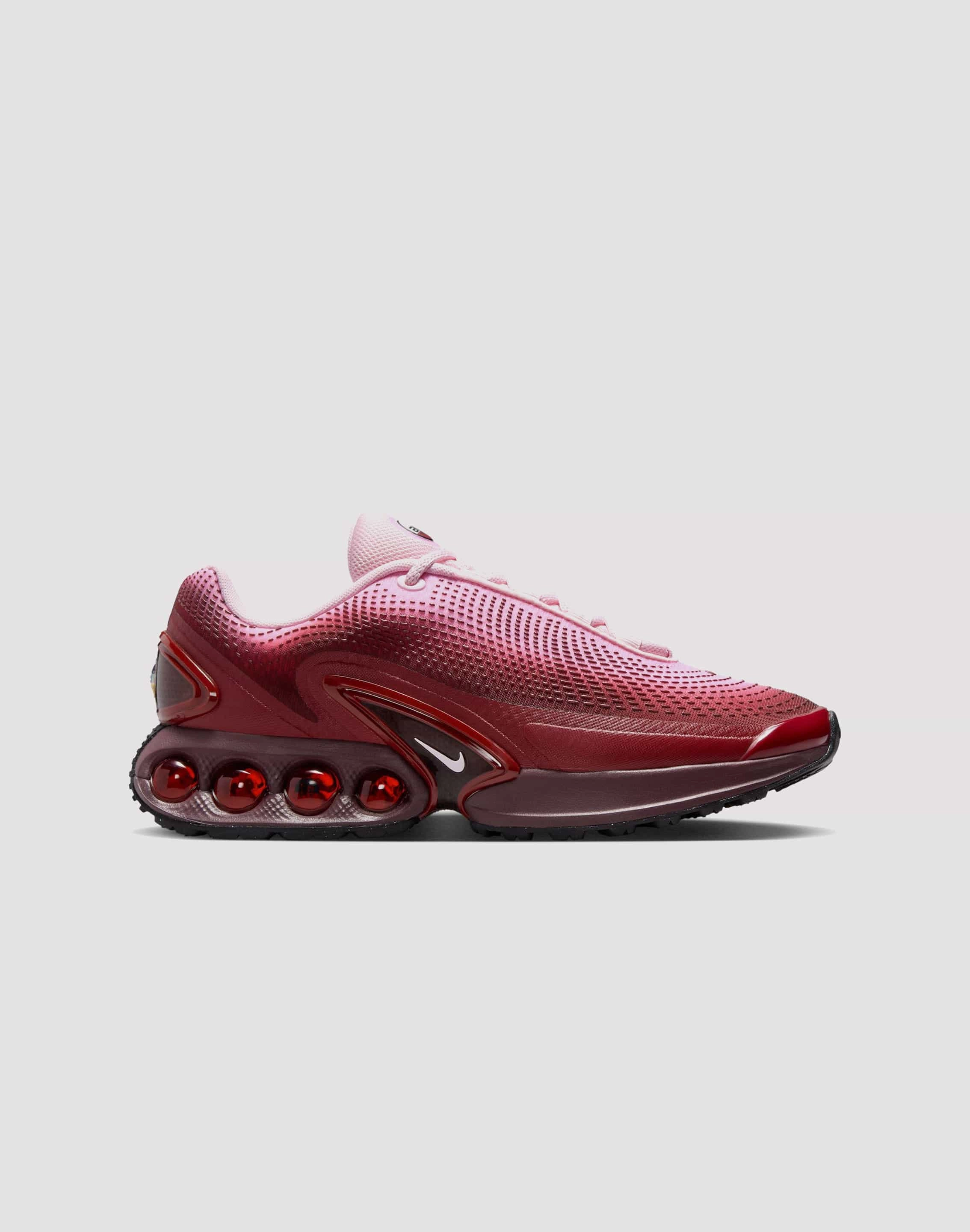 Nike Air Max Dn "Team Red/Pink Foam/Burgundy Crush/Black" Ultra Durable Midsole