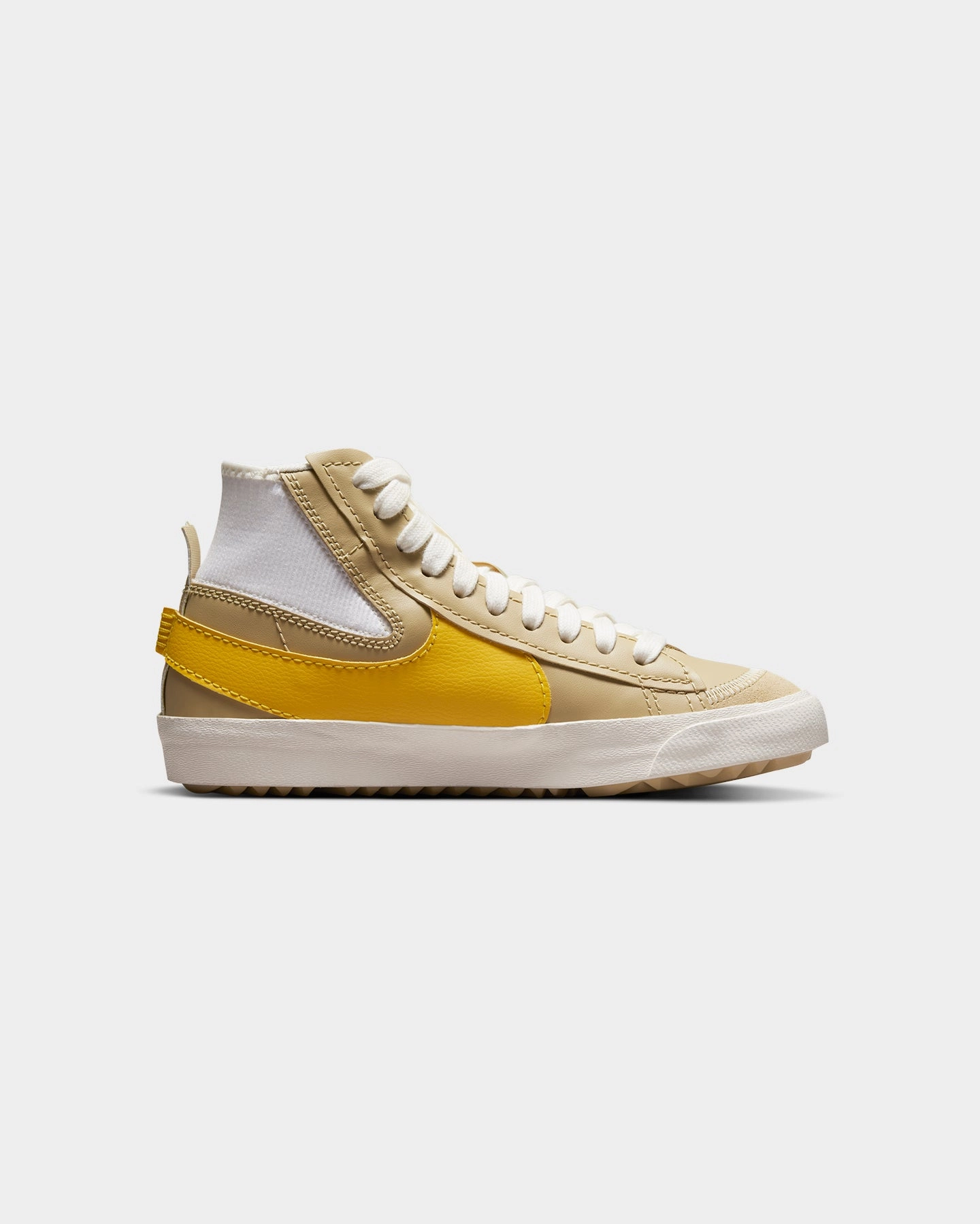 slim fit Nike Blazer Mid '77 Jumbo Wheat Grass/Vivid Yellow