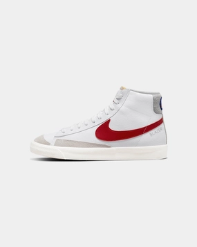 Nike Blazer Mid '77 White/Gym Red football - style