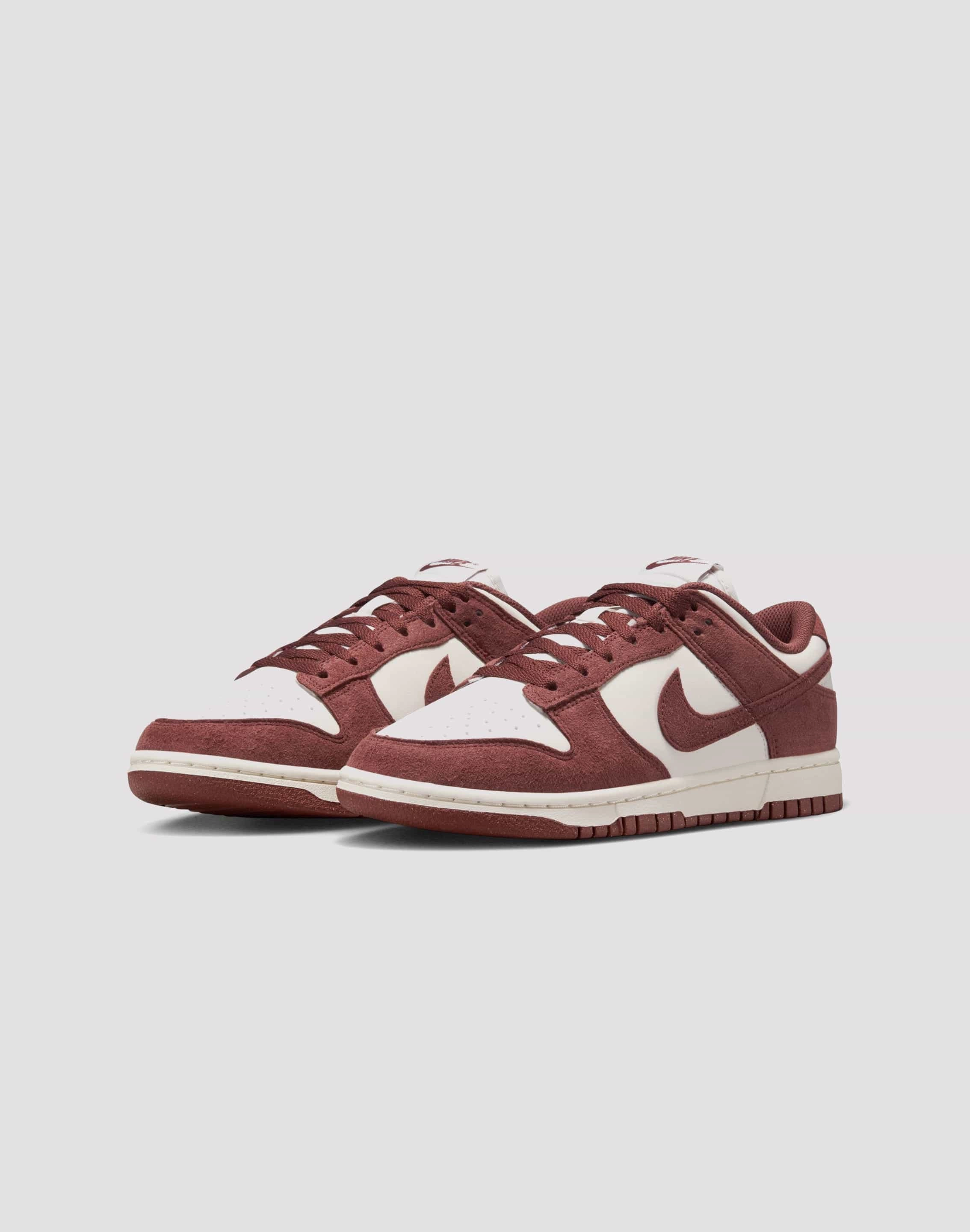 Nike Dunk Low "Phantom/Red Sepia/Sail/White" Recycled Padding Fashion Style