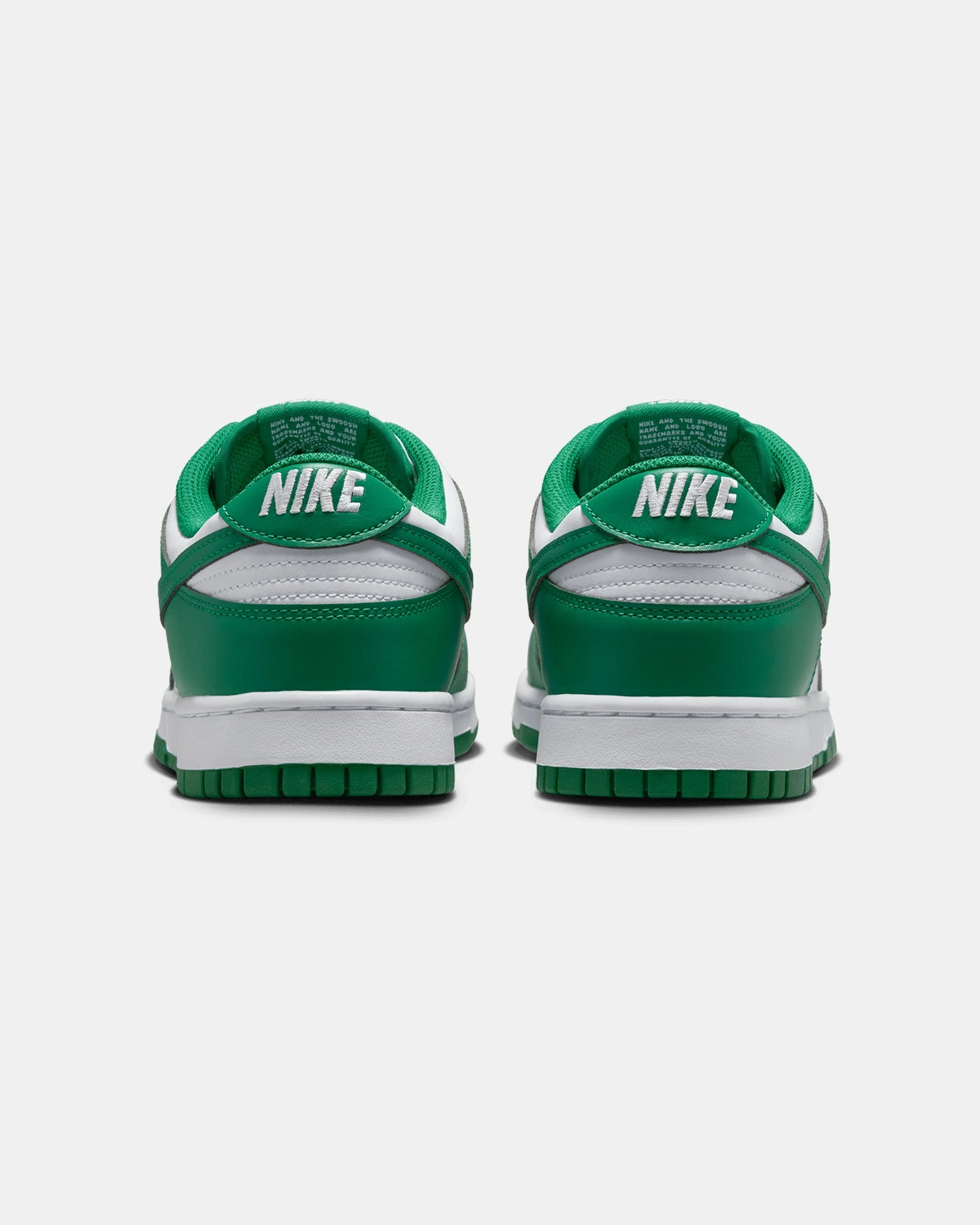 Nike Dunk Low Retro "Malachite" White/Green Fashionable Slip-ons Happy Walk Footwear