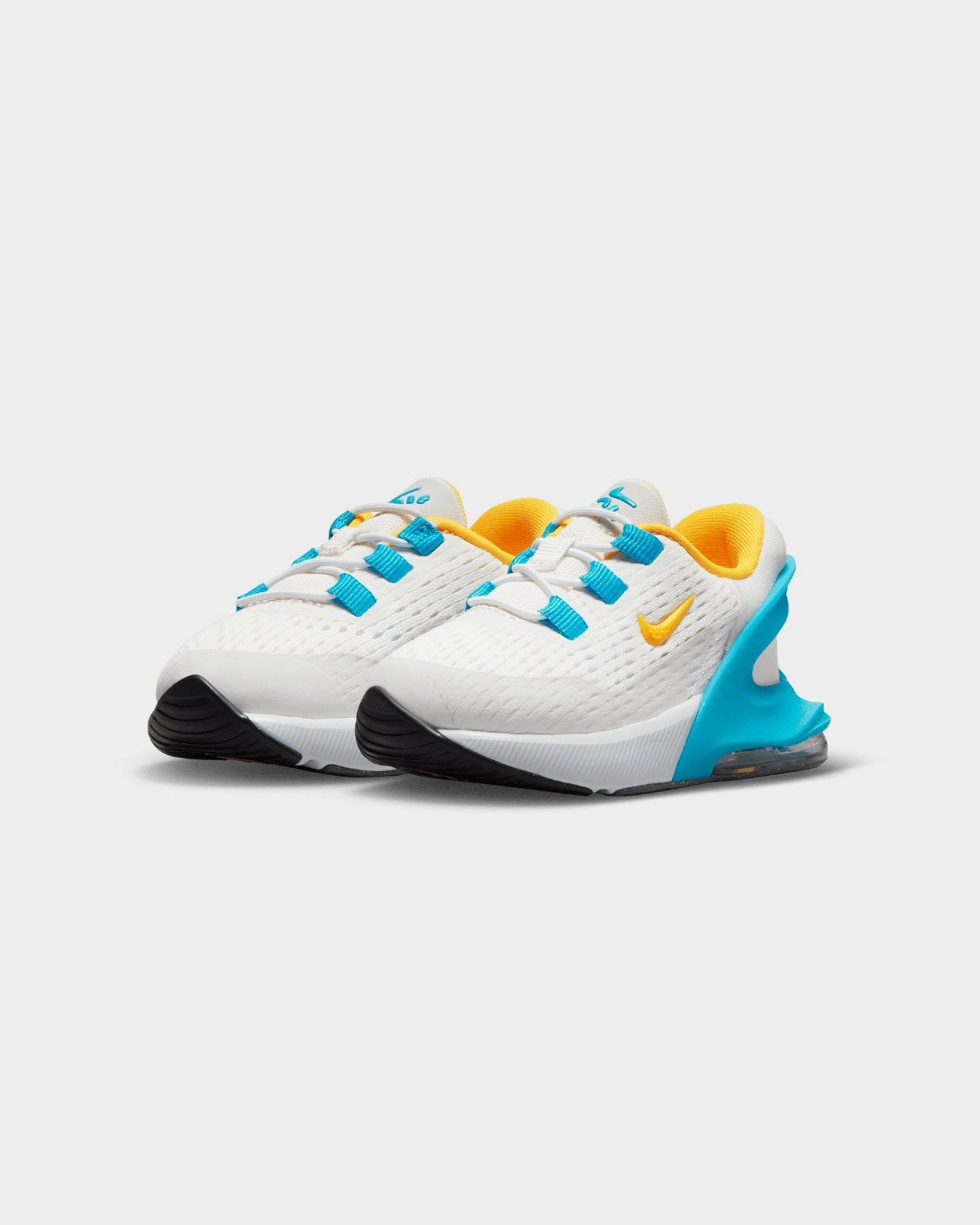 Nike Infants' Air Max 270 GO (TD) Summit White/Laser Blue Sneaker Innovation Sturdy Construction