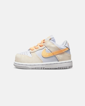 Thermal regulation Nike Infants' Dunk Low (TD) Pale Ivory/Melon Tint/Football Grey