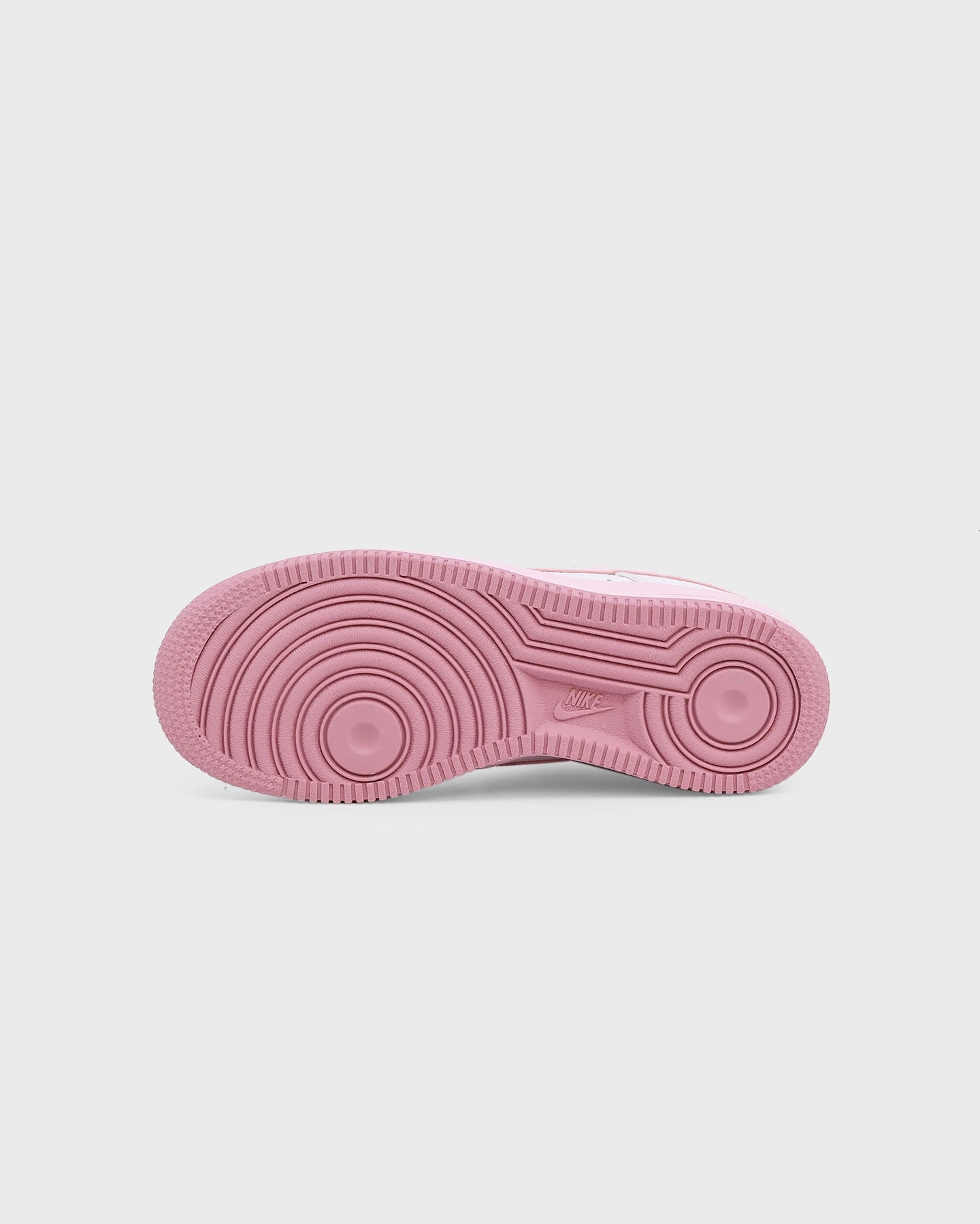 High Rebound Cushioning Nike Kid's Air Force 1 (GS) White/Pink Foam
