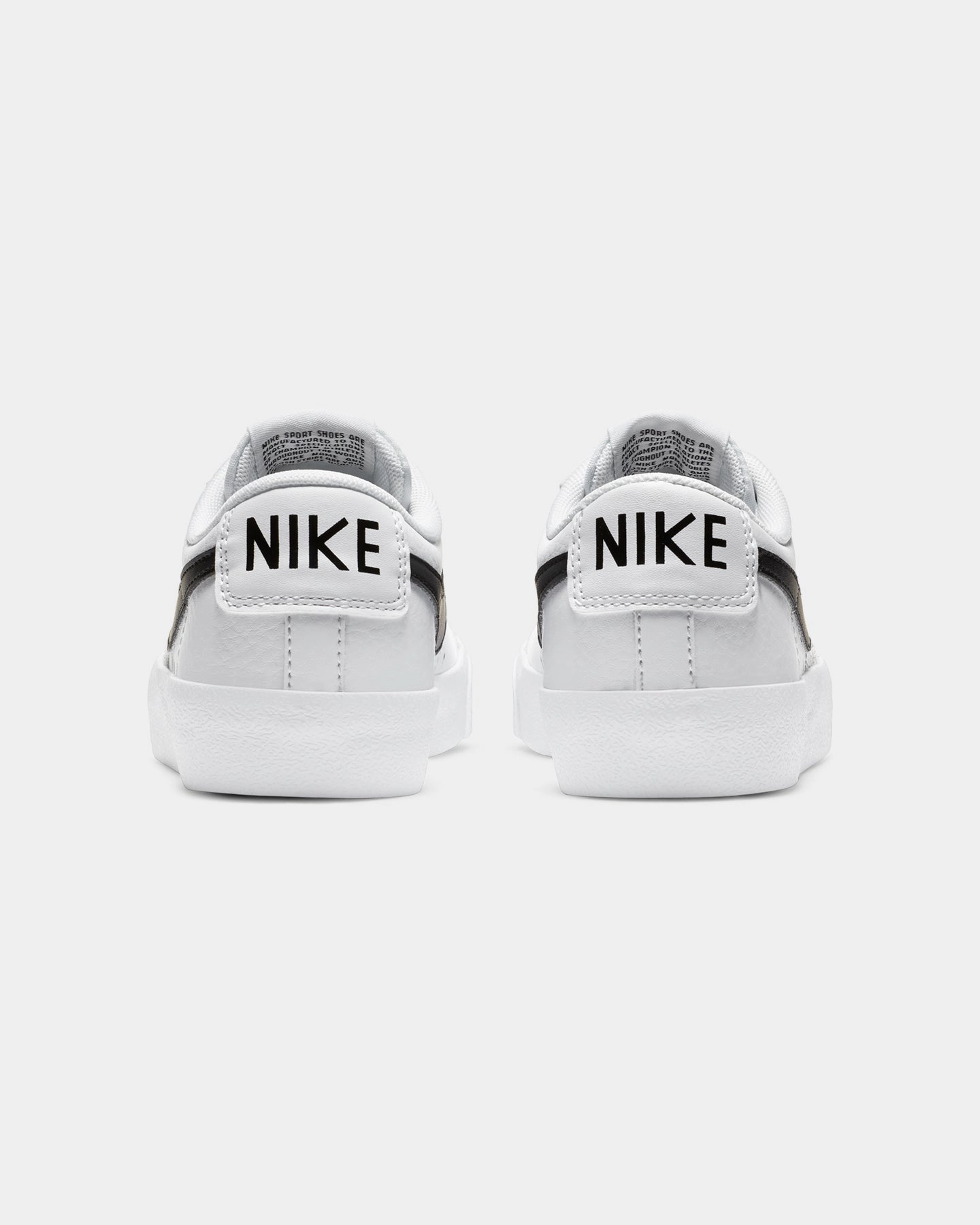 Nike Kid's Blazer Low '77 (GS) White/Black/Tea Sporty Look RaisedSole