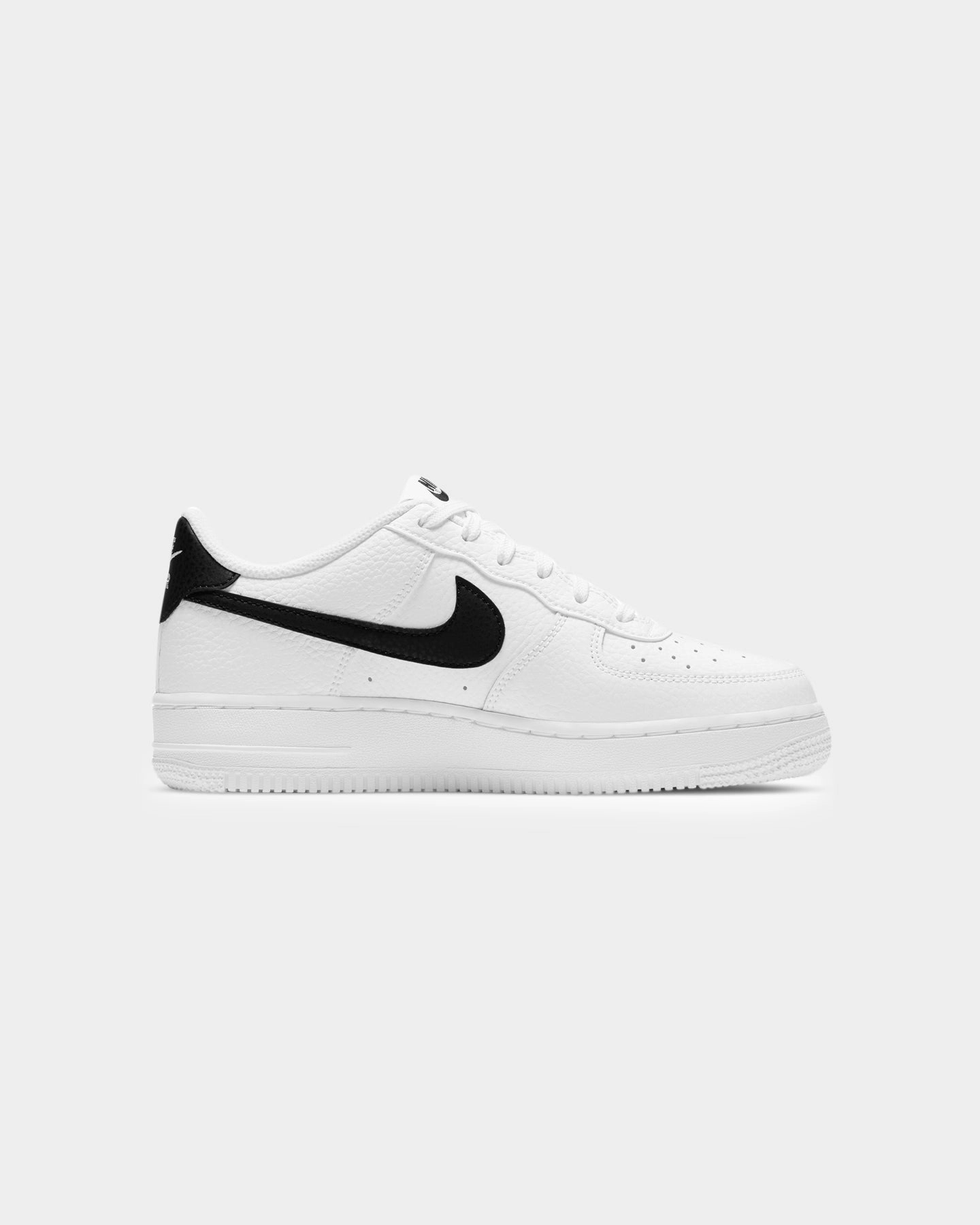 Nike Kids' Air Force 1 (GS) White/Black TPR Outsole