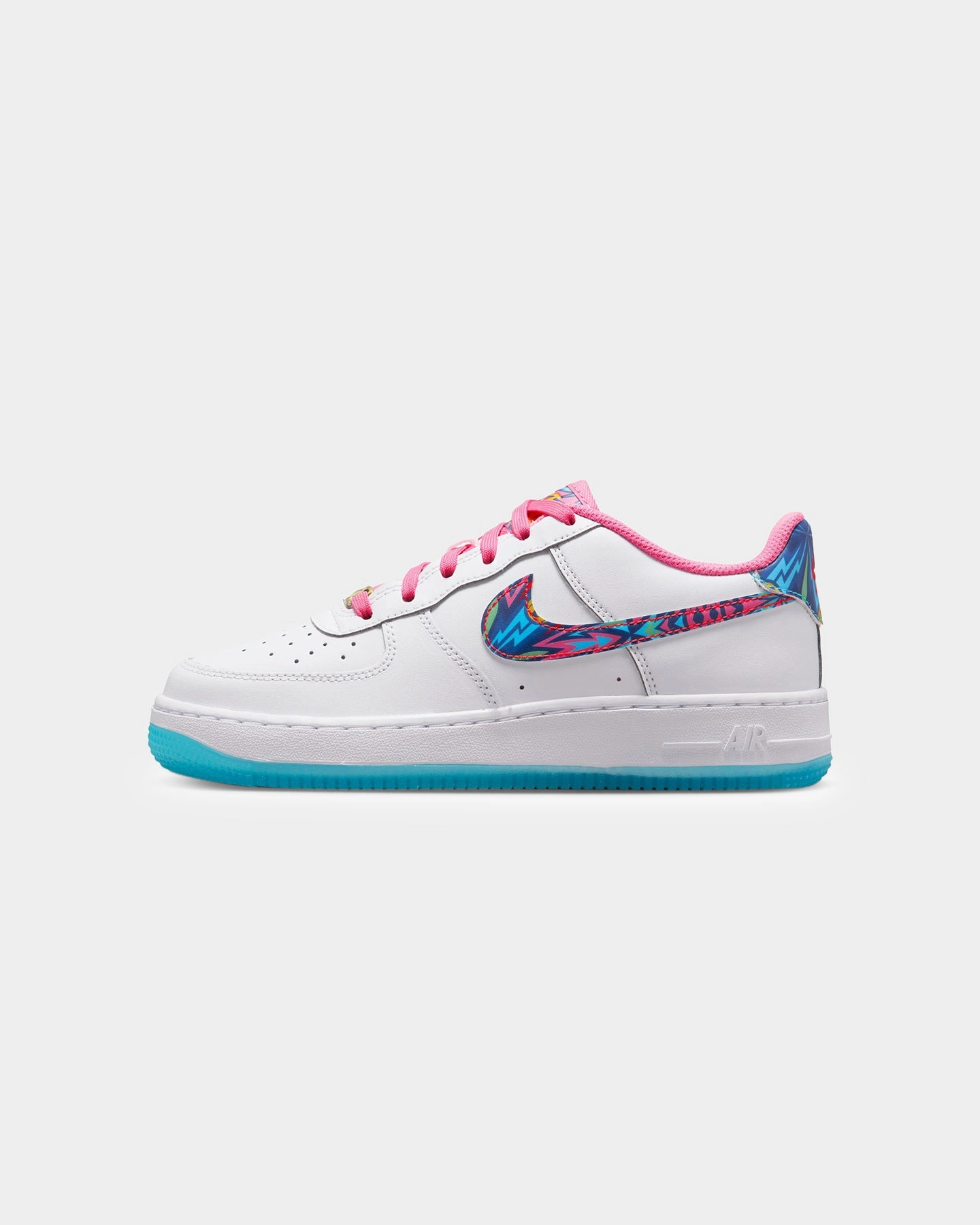 Nike Kids' Air Force 1 (GS) White/Multi-Coloured Anti   Static
