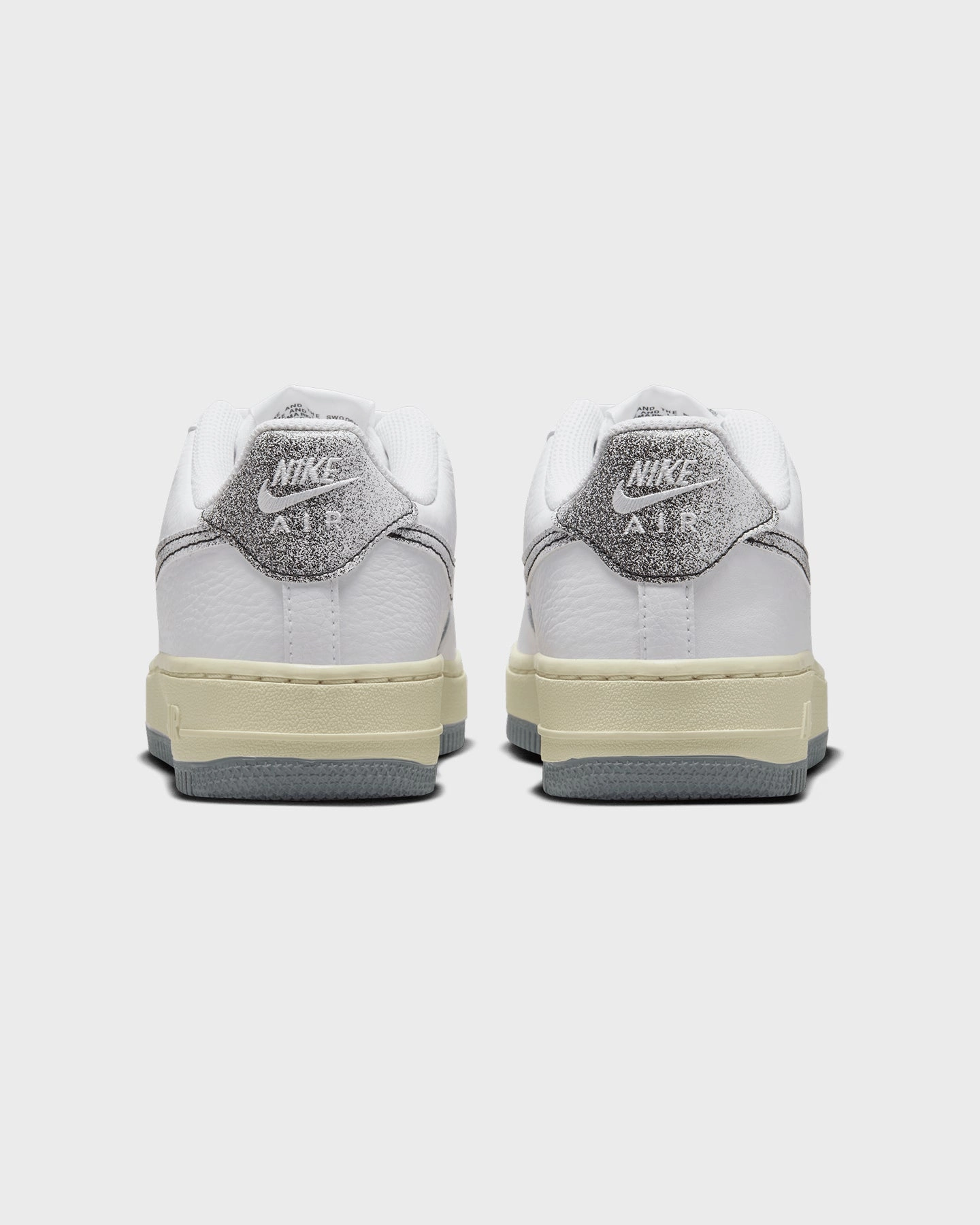 Running Track Supportive arch Nike Kids' Air Force 1 LV8 3 (GS) "50 Years Of Hip Hop" White/Smoke Grey