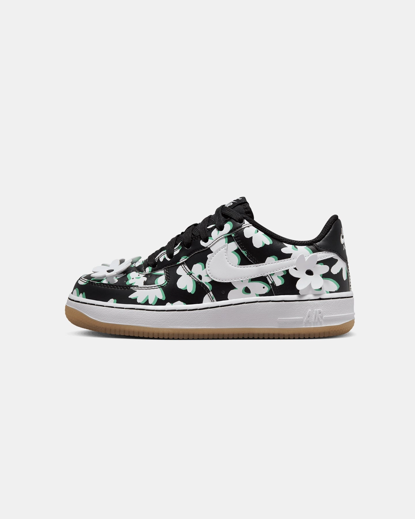 Nike Kids' Air Force 1 LV8 (GS) Black/White Anti Friction Lining