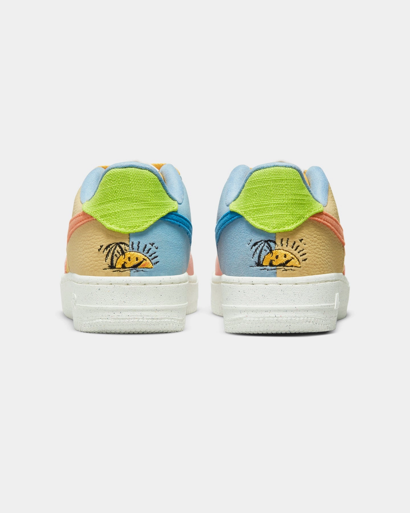 Nike Kids' Air Force 1 LV8 (GS) NN Sanded Gold/Hot Curry/Wheat Grass Motion Ease