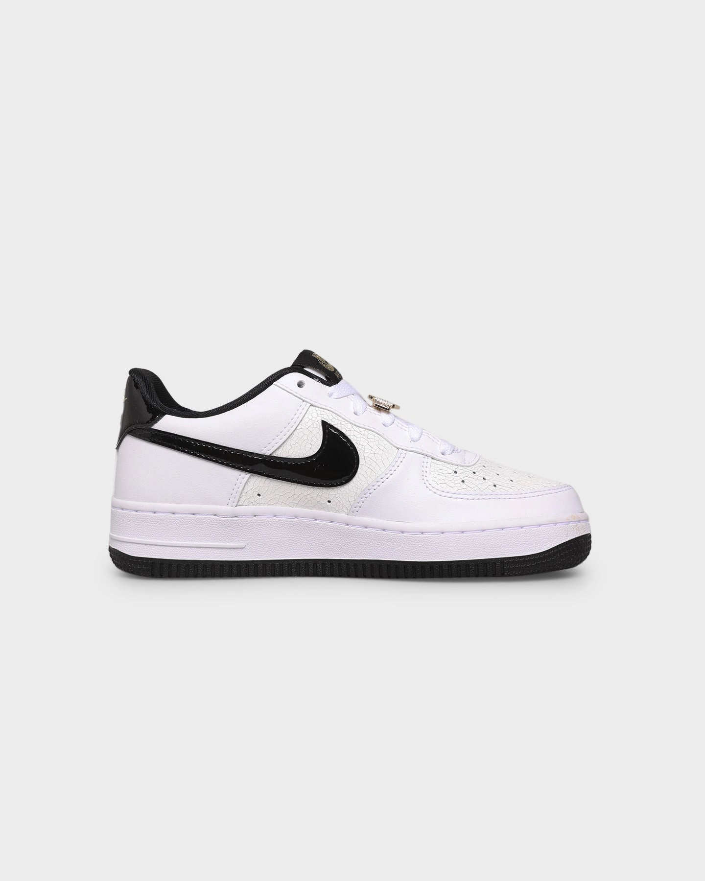 Nike Kids' Air Force 1 LV8 (GS) White/Black Heat Relief