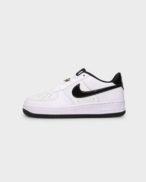 Enhanced Lateral Support Tear Resistant Fabric Nike Kids' Air Force 1 LV8 (GS) White/Black