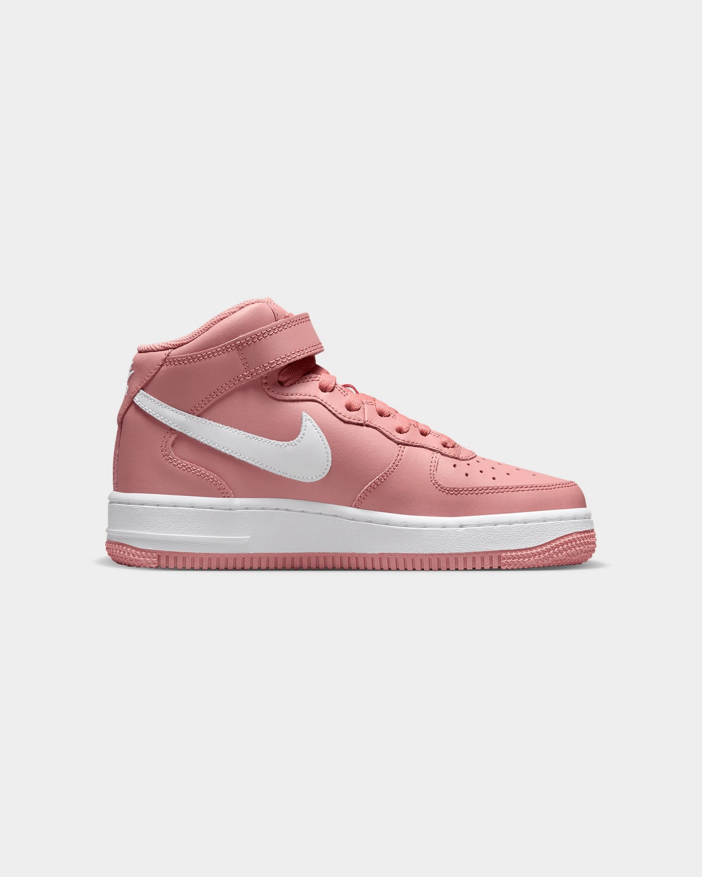 Nike Kids' Air Force 1 Mid LE (GS) Red Stardust/White High Fit Everyday Support