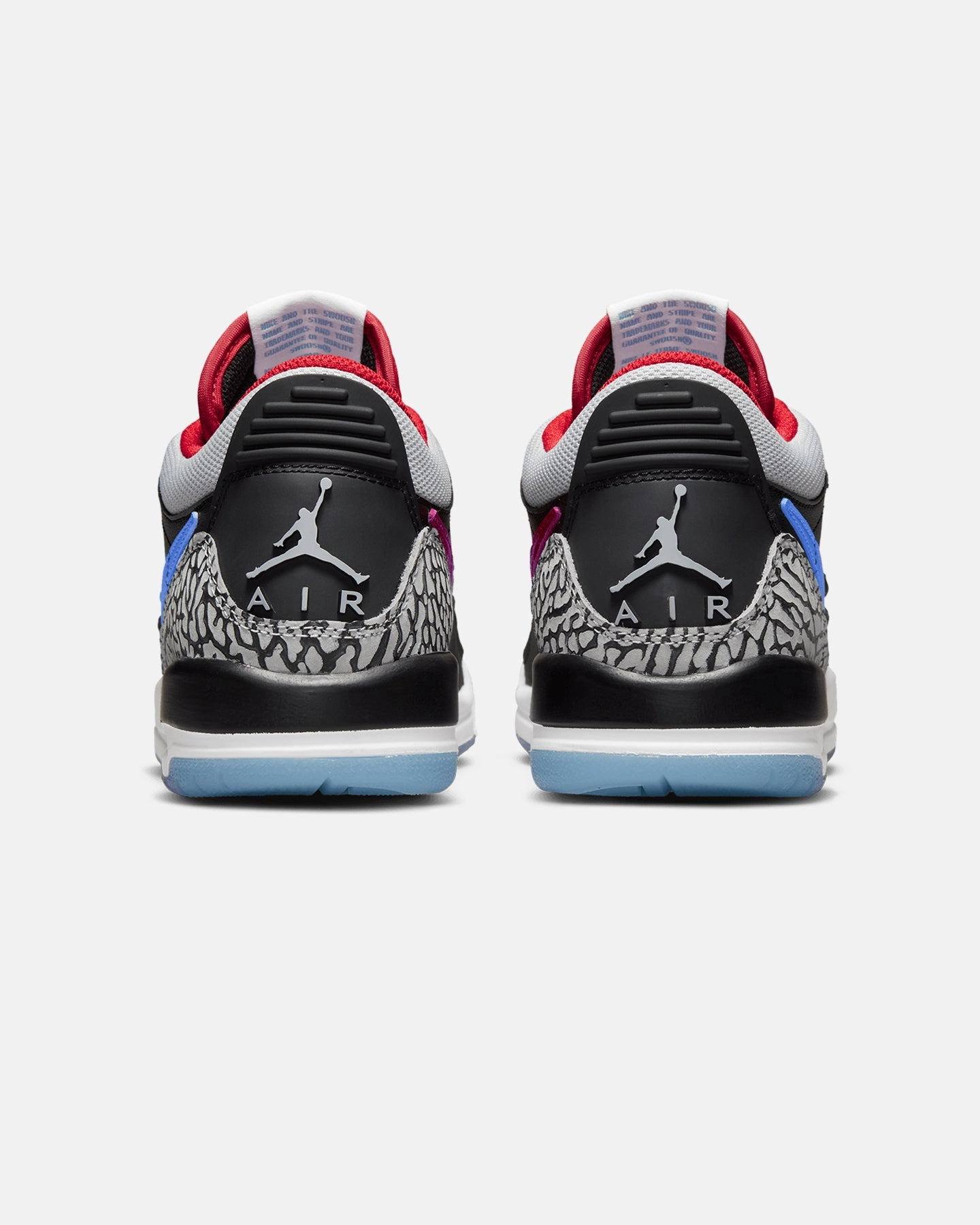 waterproof membrane Narrow Toe Box Nike Kids' Air Jordan Legacy 312 Low (GS) Black/Wolf Grey