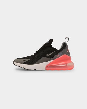 Nike Kids' Air Max 270 (GS) Black/Metallic Pressure Zone Mapping
