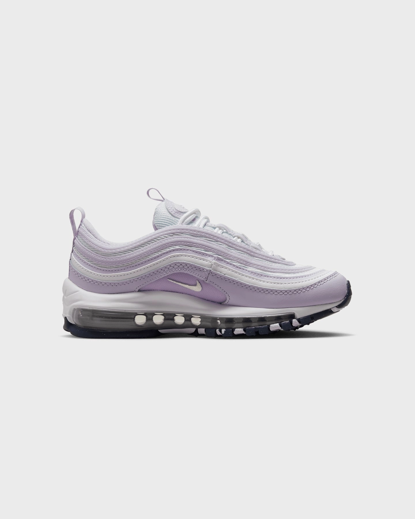 Nike Kids' Air Max 97 (GS) White/Metallic Hyper Breathable Fabric