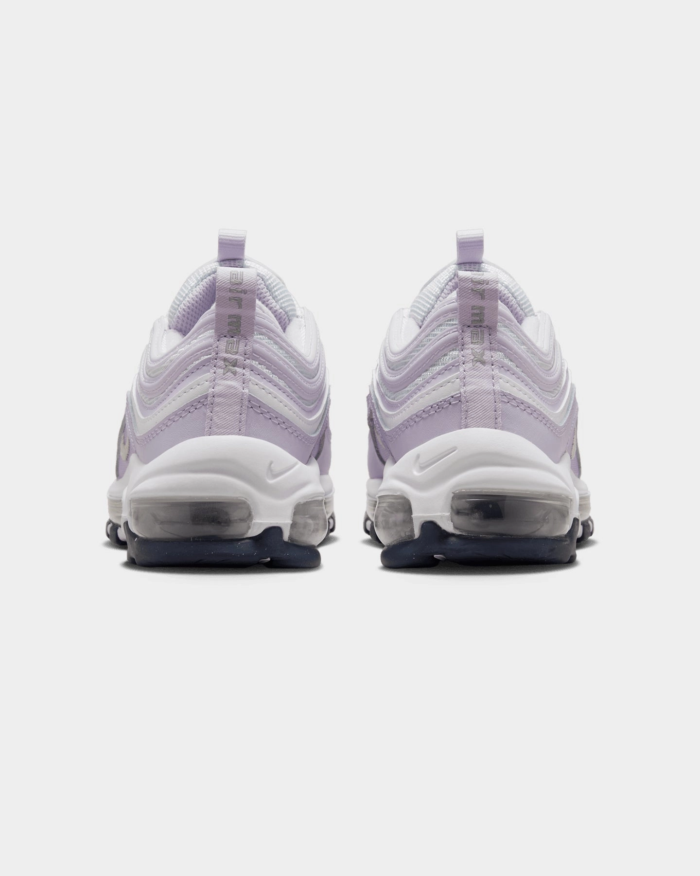 Nike Kids' Air Max 97 (GS) White/Metallic Non Marking Outsole Gym Equipment