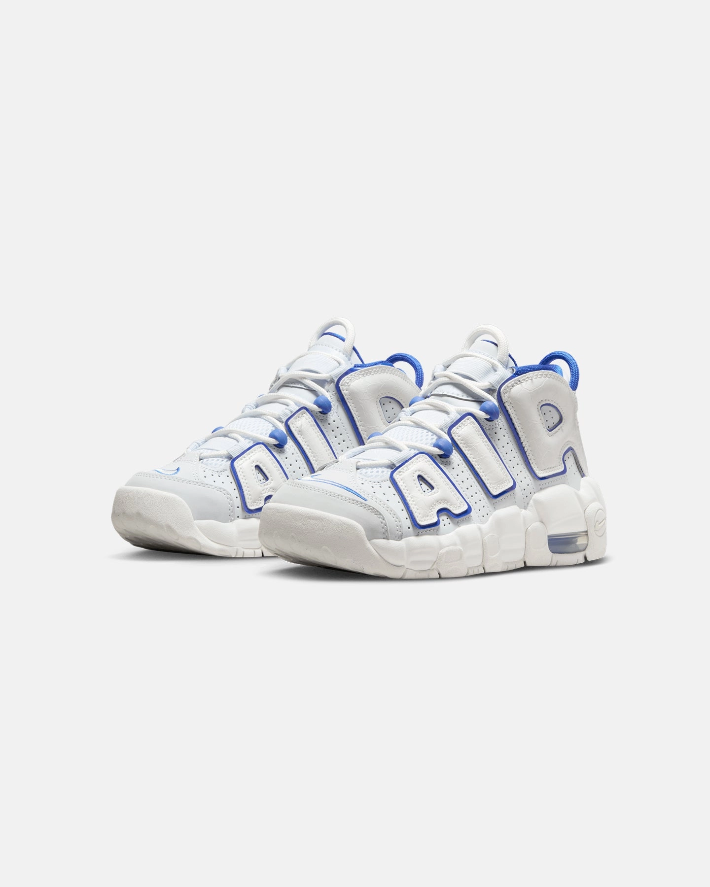 Cushioned look Nike Kids' Air More Uptempo (GS) Summit White