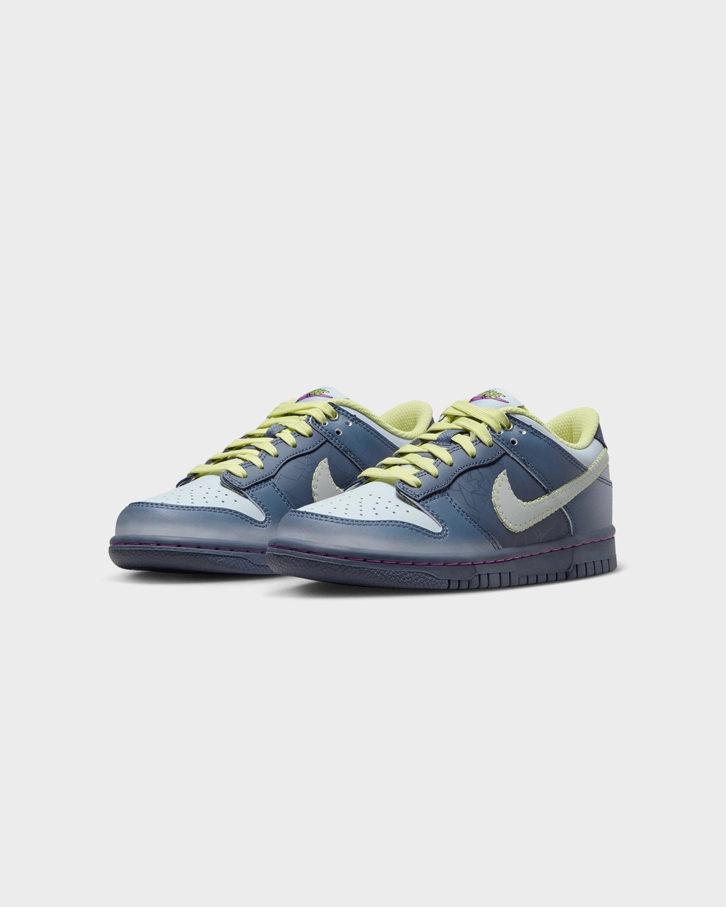 Nike Kids' Dunk Low BG "Halloween" (GS) Diffused Blue/Blue TInt Rubber Sole
