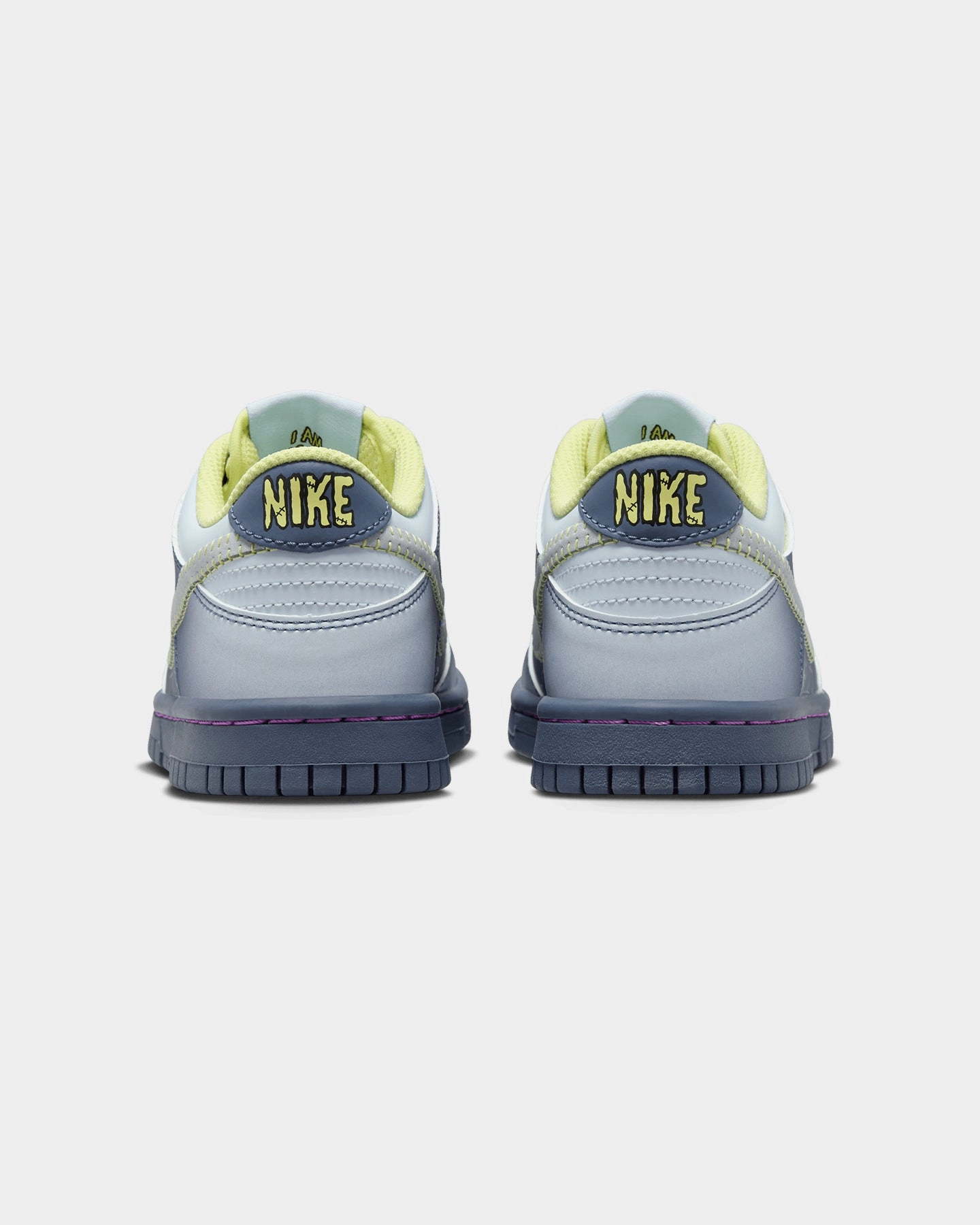 Nike Kids' Dunk Low BG "Halloween" (GS) Diffused Blue/Blue TInt Balanced Flex Grooves cool tones