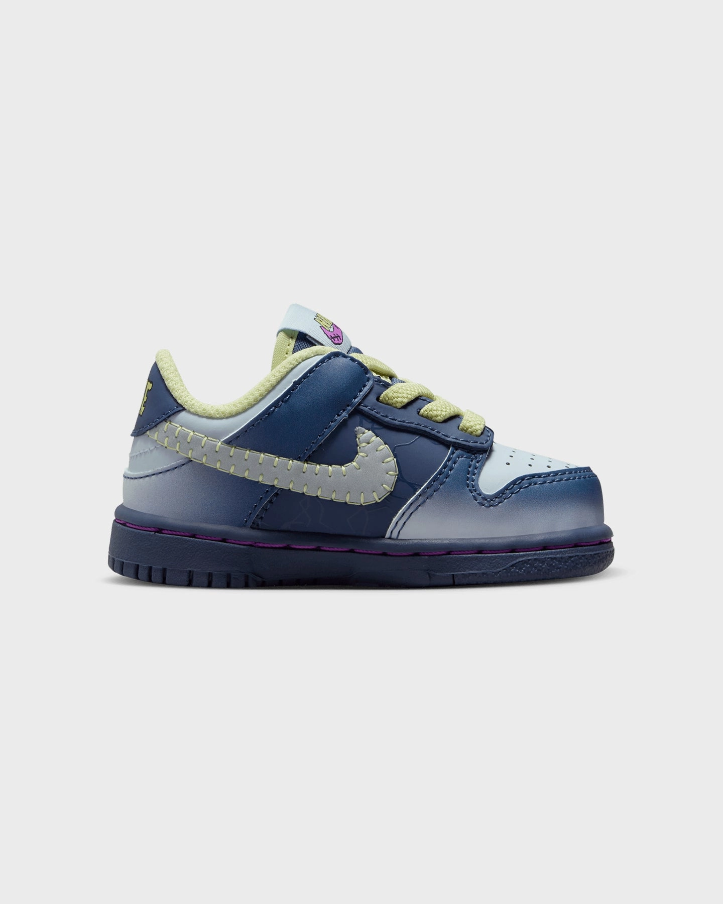 Nike Kids' Dunk Low BT "Halloween" (TC) Diffused Blue/Blue TInt Power Walk ComfortableFit