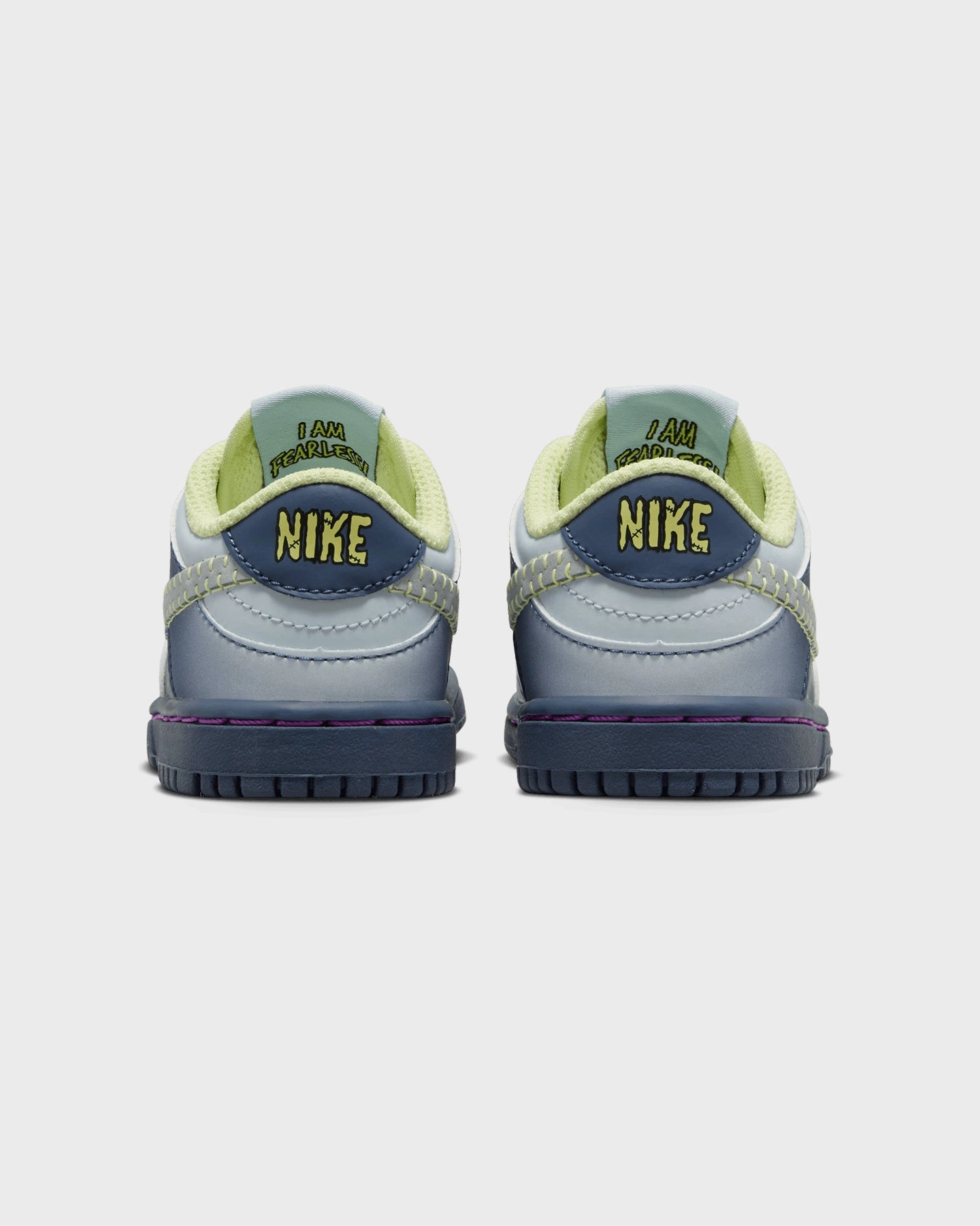 Nike Kids' Dunk Low BT "Halloween" (TC) Diffused Blue/Blue TInt Foam Frame Ultra Lightweight Frame