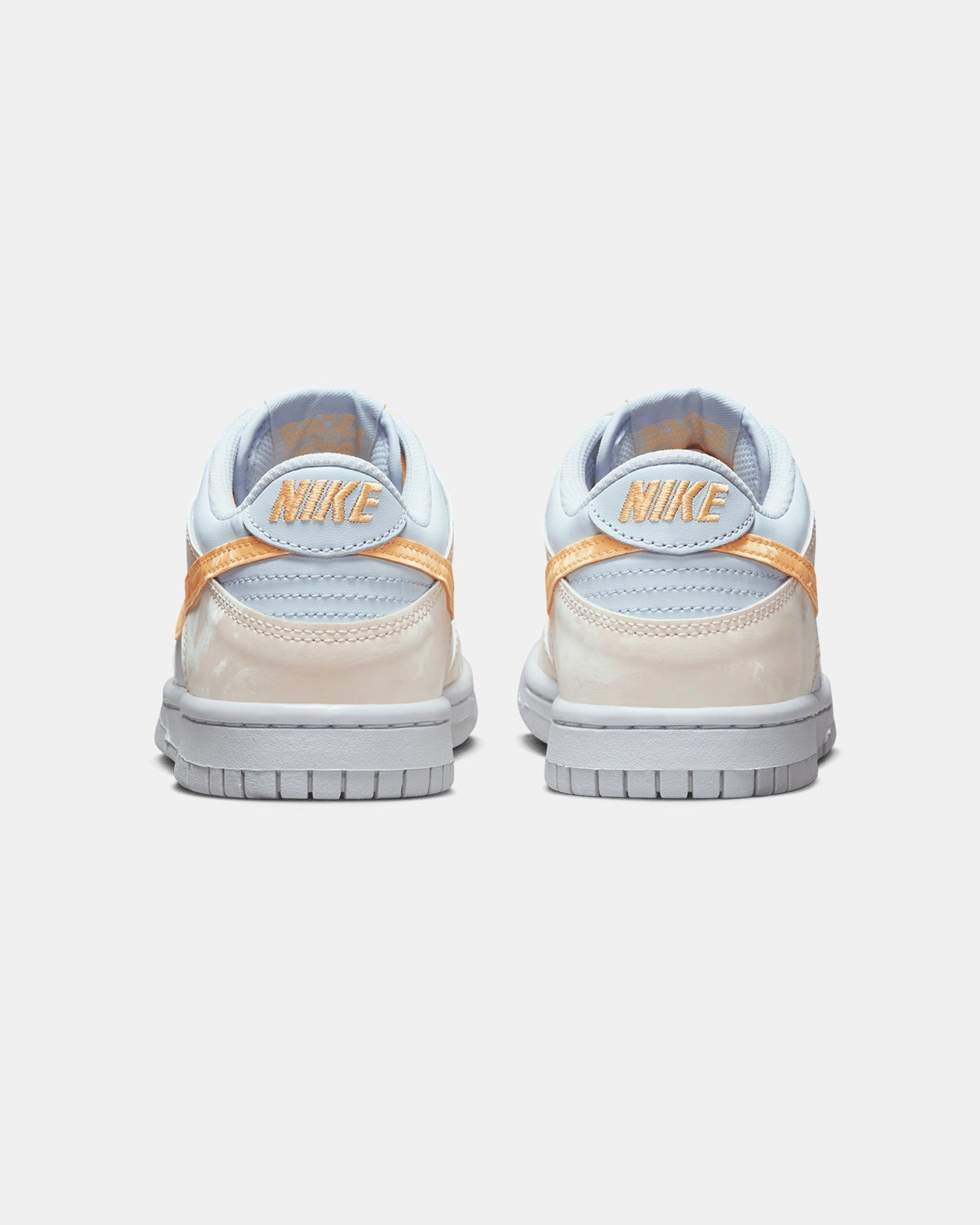Nike Kids' Dunk Low (GS) Pale Ivory/Melon Tint/Football Grey Responsive Walk