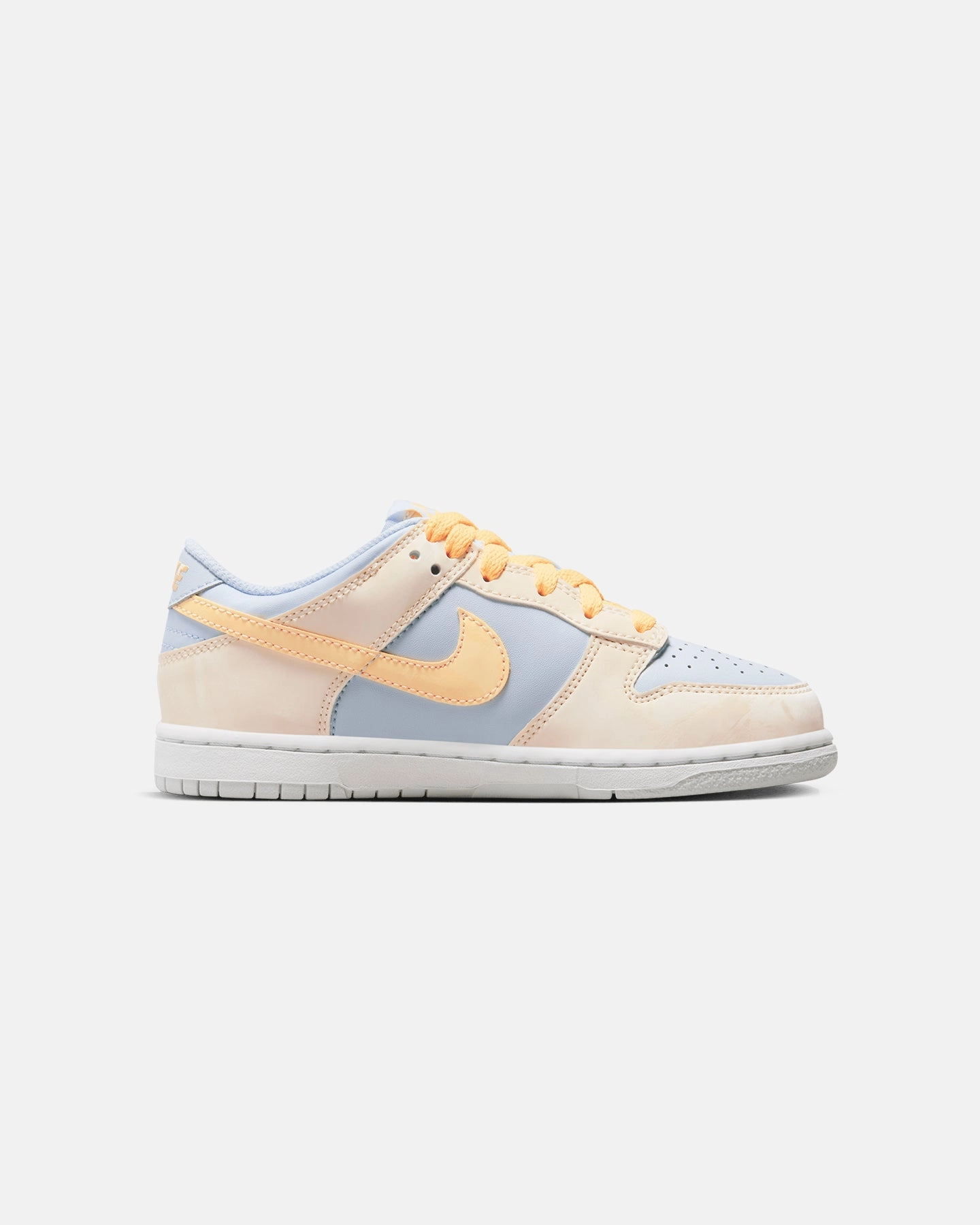 Nike Kids' Dunk Low (PSE) Pale Ivory/Melon Tint/Football Grey Quiet Walk AdjustableStrap