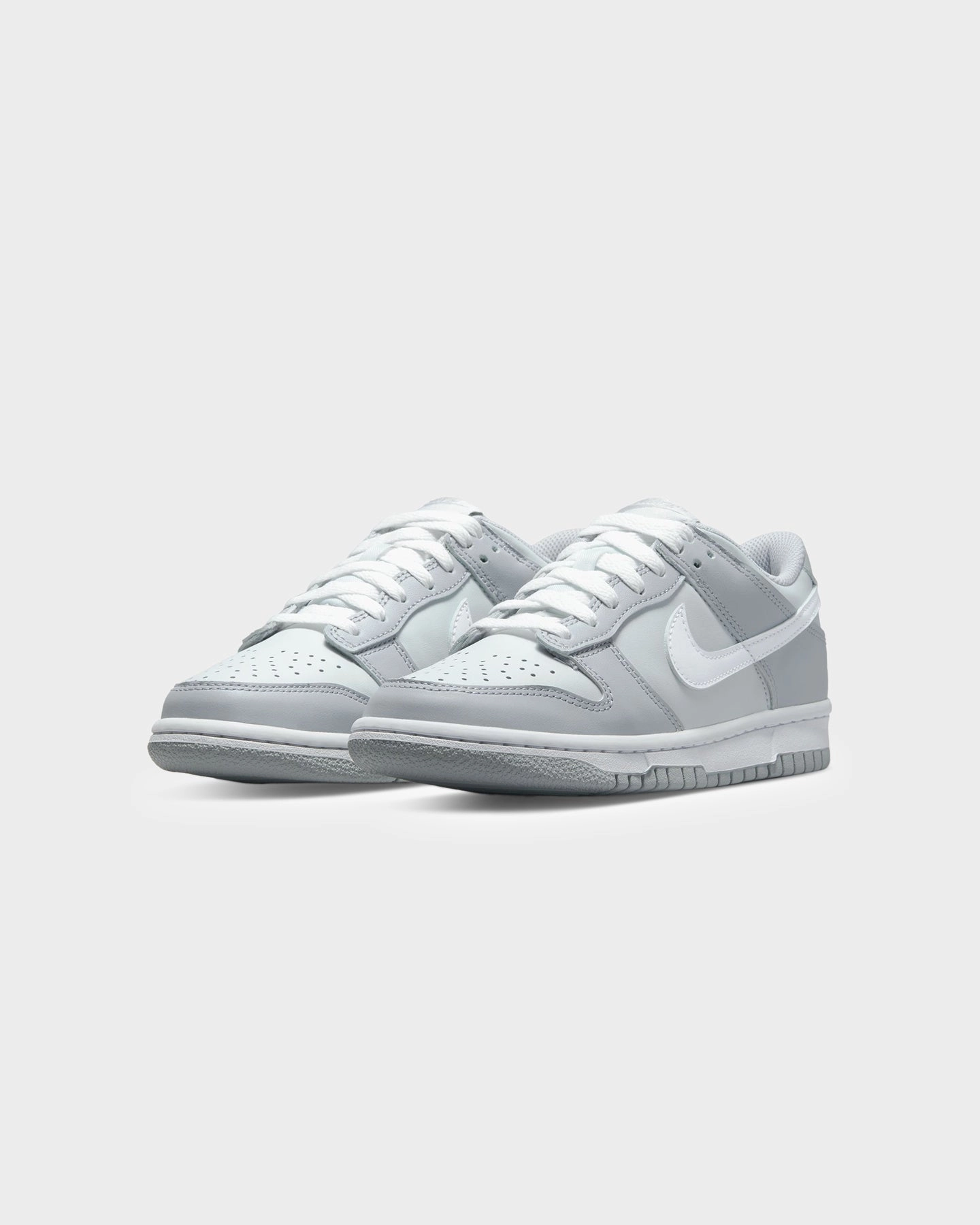 Built-in wear Fashionable Design Nike Kids' Dunk Low Pure "Two-Toned Grey" Platinum/Wolf Grey