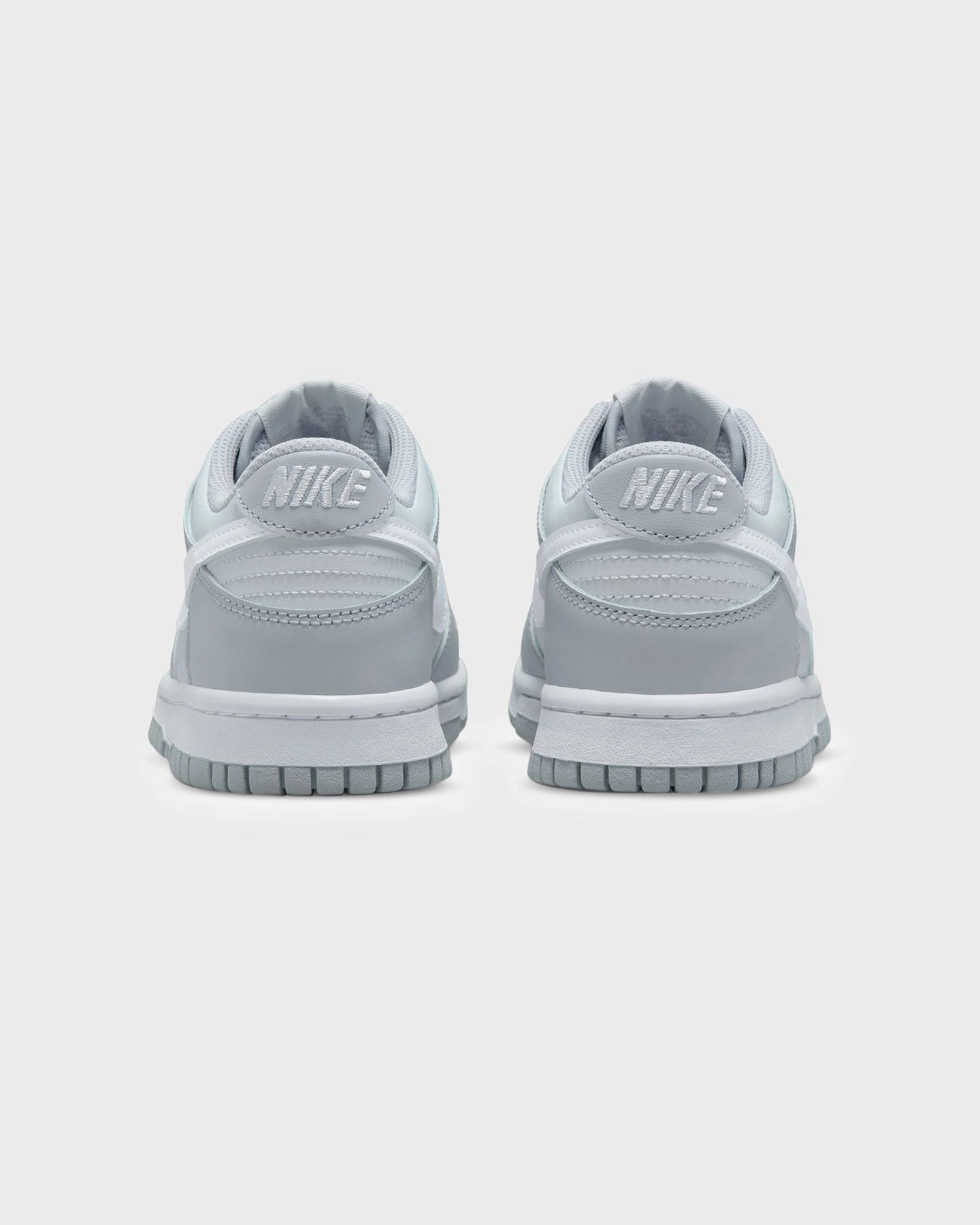 Nike Kids' Dunk Low Pure "Two-Toned Grey" Platinum/Wolf Grey Outfit Ease