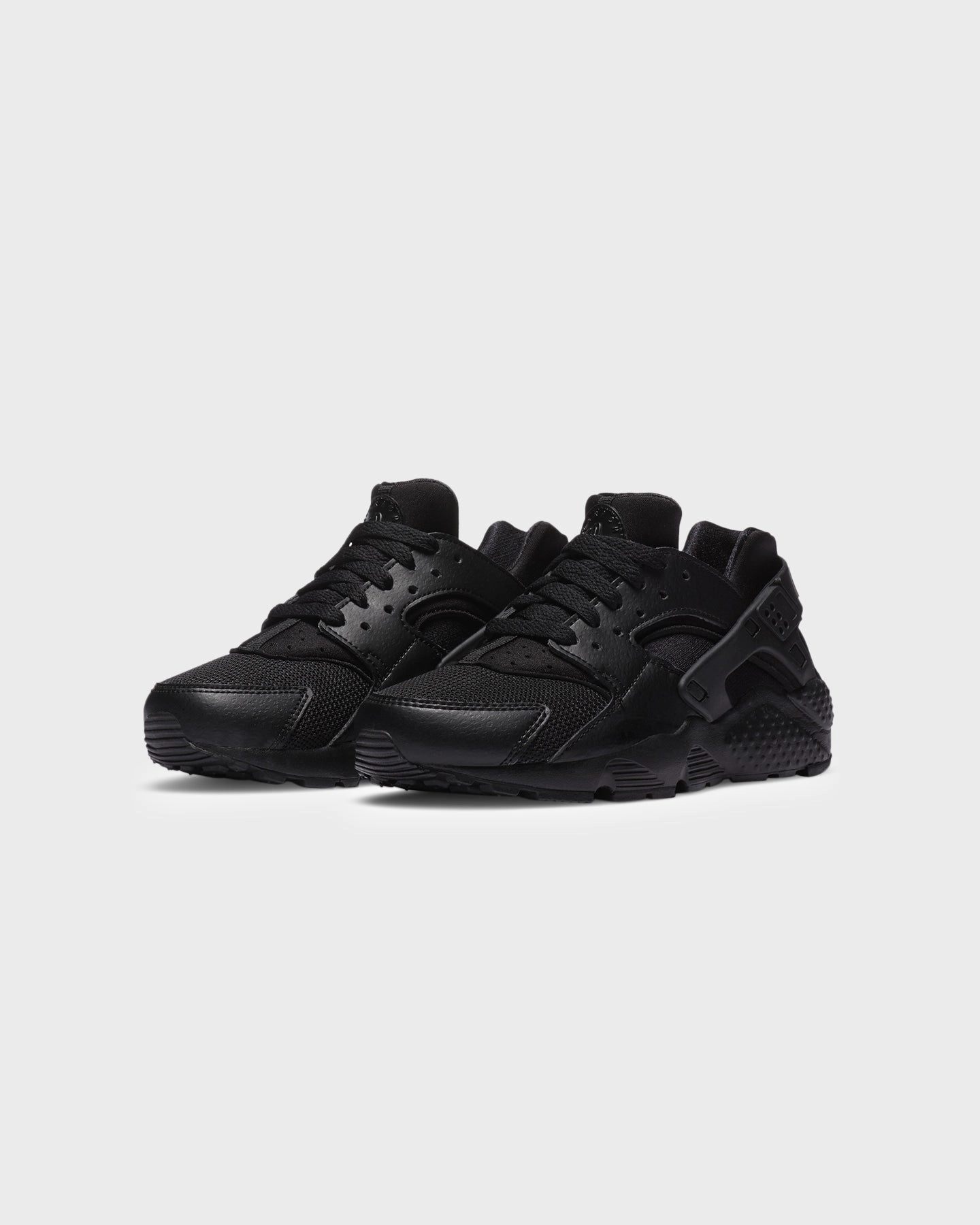 Nike Kids' Huarache Run (GS) Black/Black All-Weather Design Supportive Lining