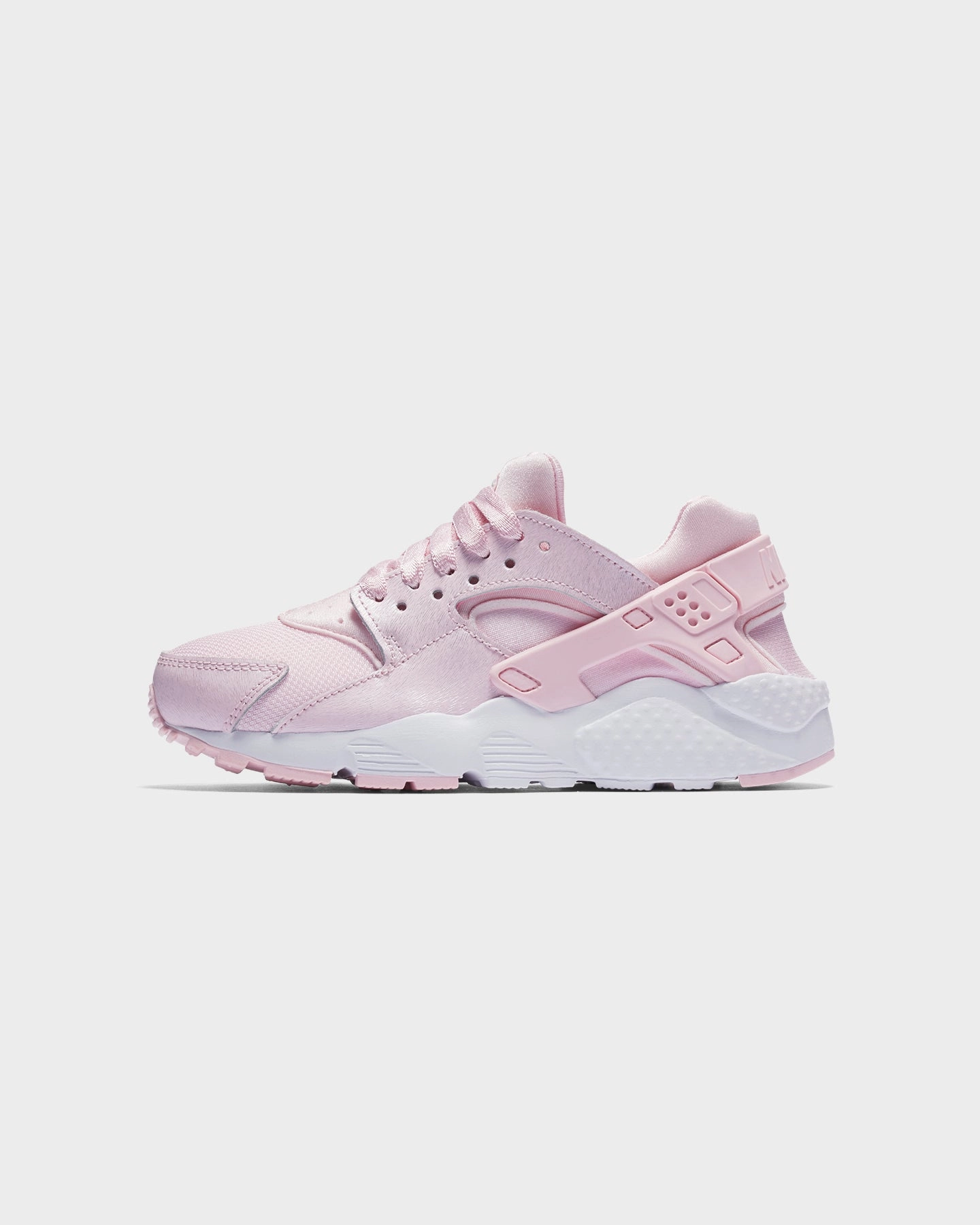 Lightweight Cushioned Sole Impact Support Nike Kids' Huarache Run SE (GS) Prism Pink/Prism White