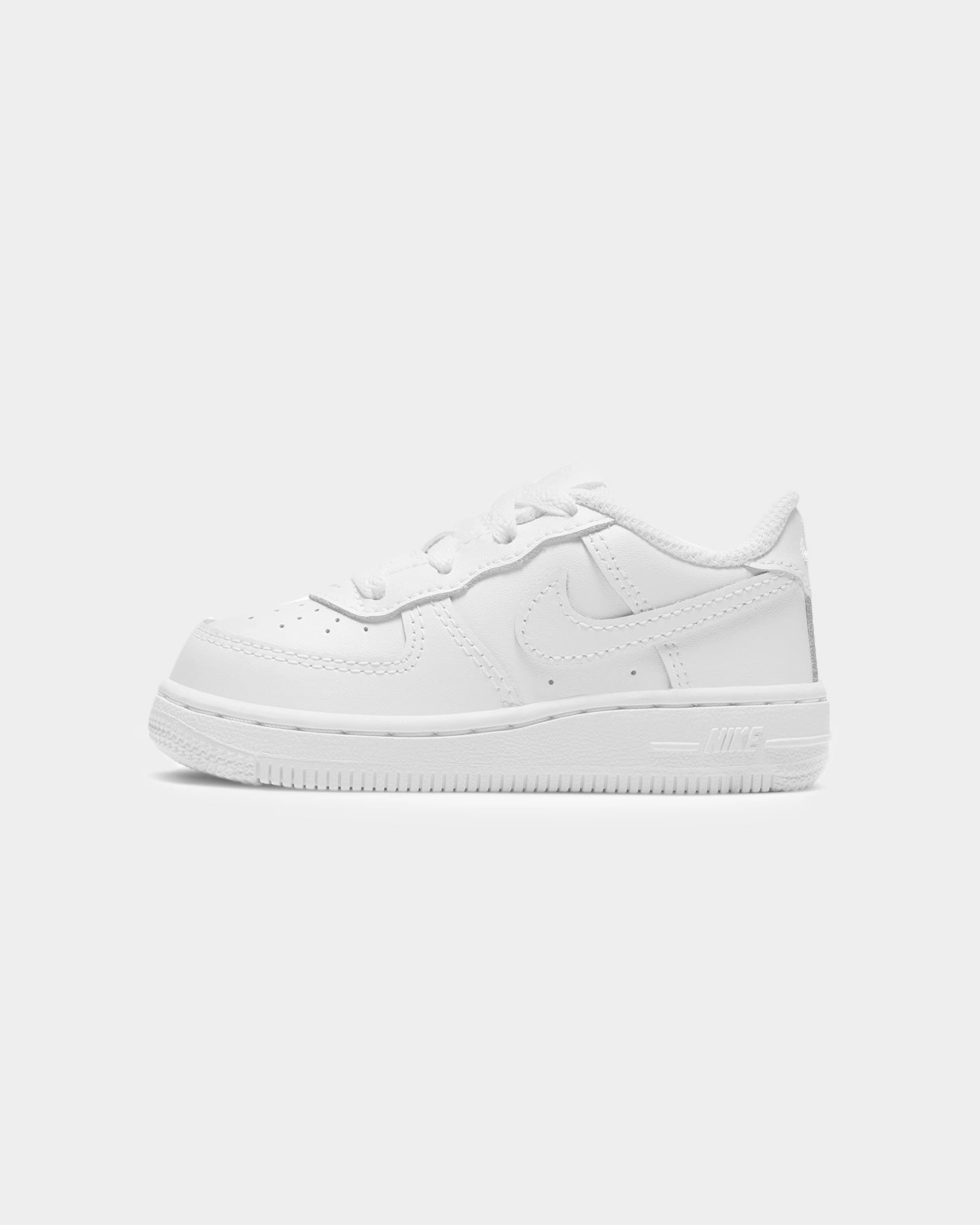 Street Grip Padded Ankle Nike Kids' Nike Air Force 1 LE (TD) White/White