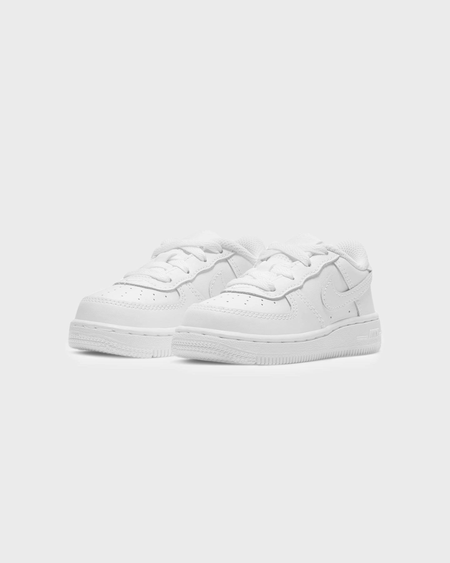 Nike Kids' Nike Air Force 1 LE (TD) White/White Busy Lifestyle