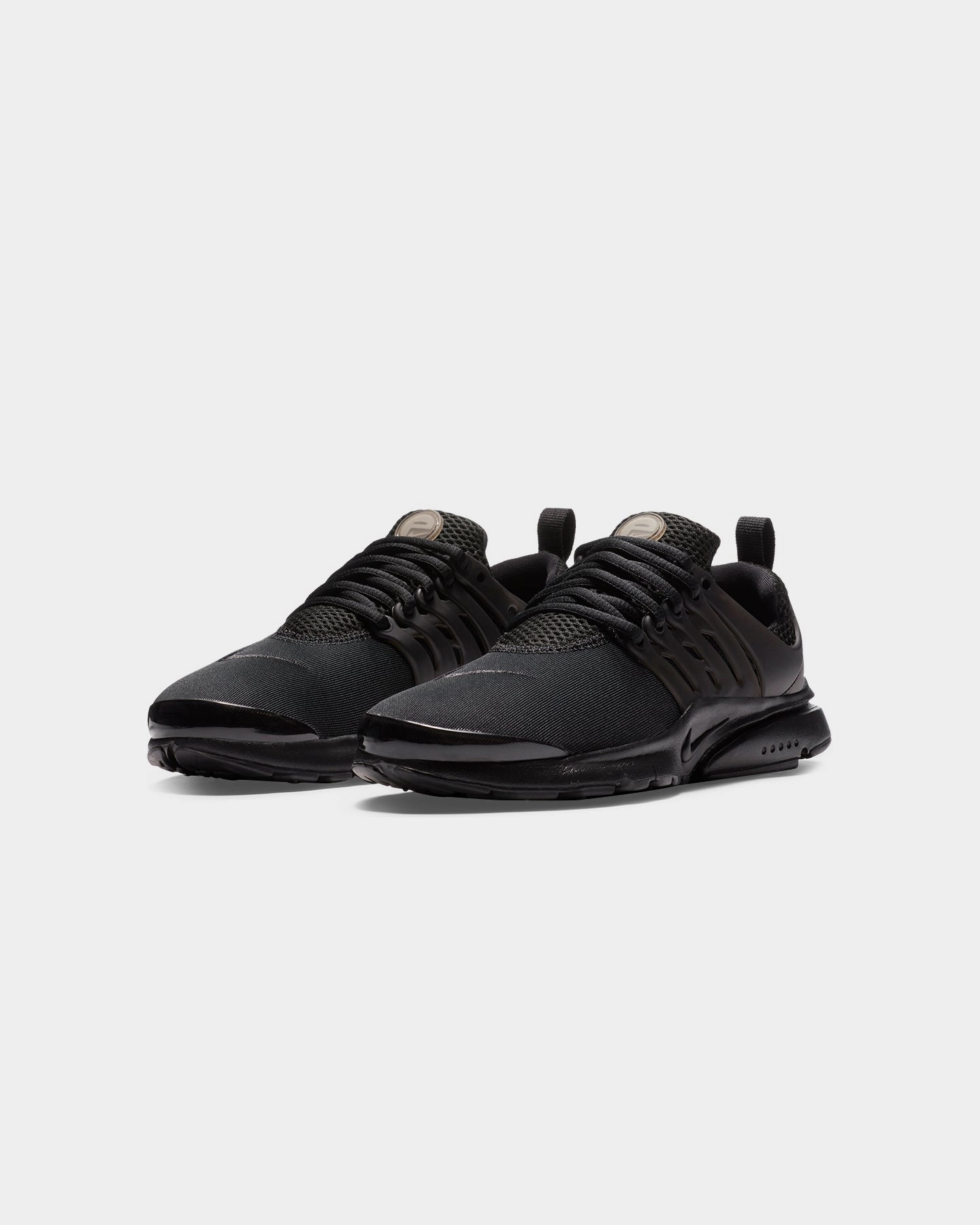 Nike Kids' Presto (GS) Black/Black Athletic Vibe Ventilation Channel Tech