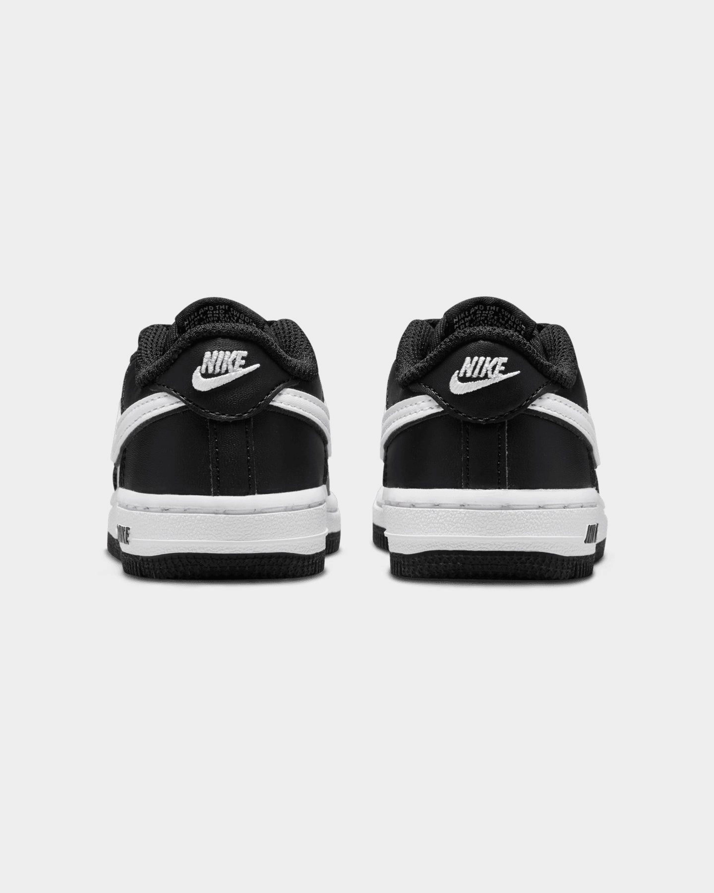 Nike Kids' Toddler Force 1 LV8 2 (TD) Black/White/Black Sneaker Design
