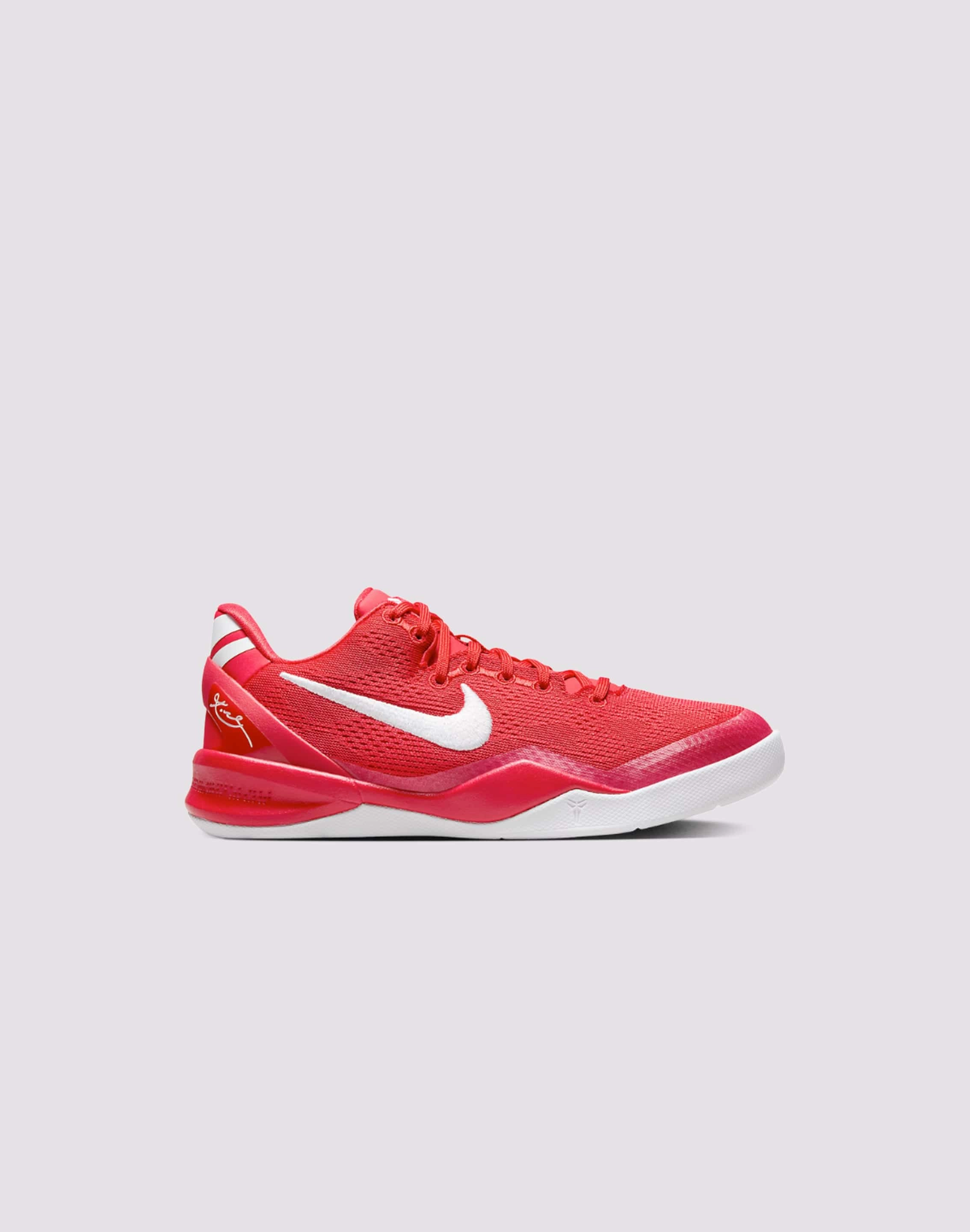 Nike Kobe 8 'University Red' Grade-School Molded Heel Stabilizer SleekDesign