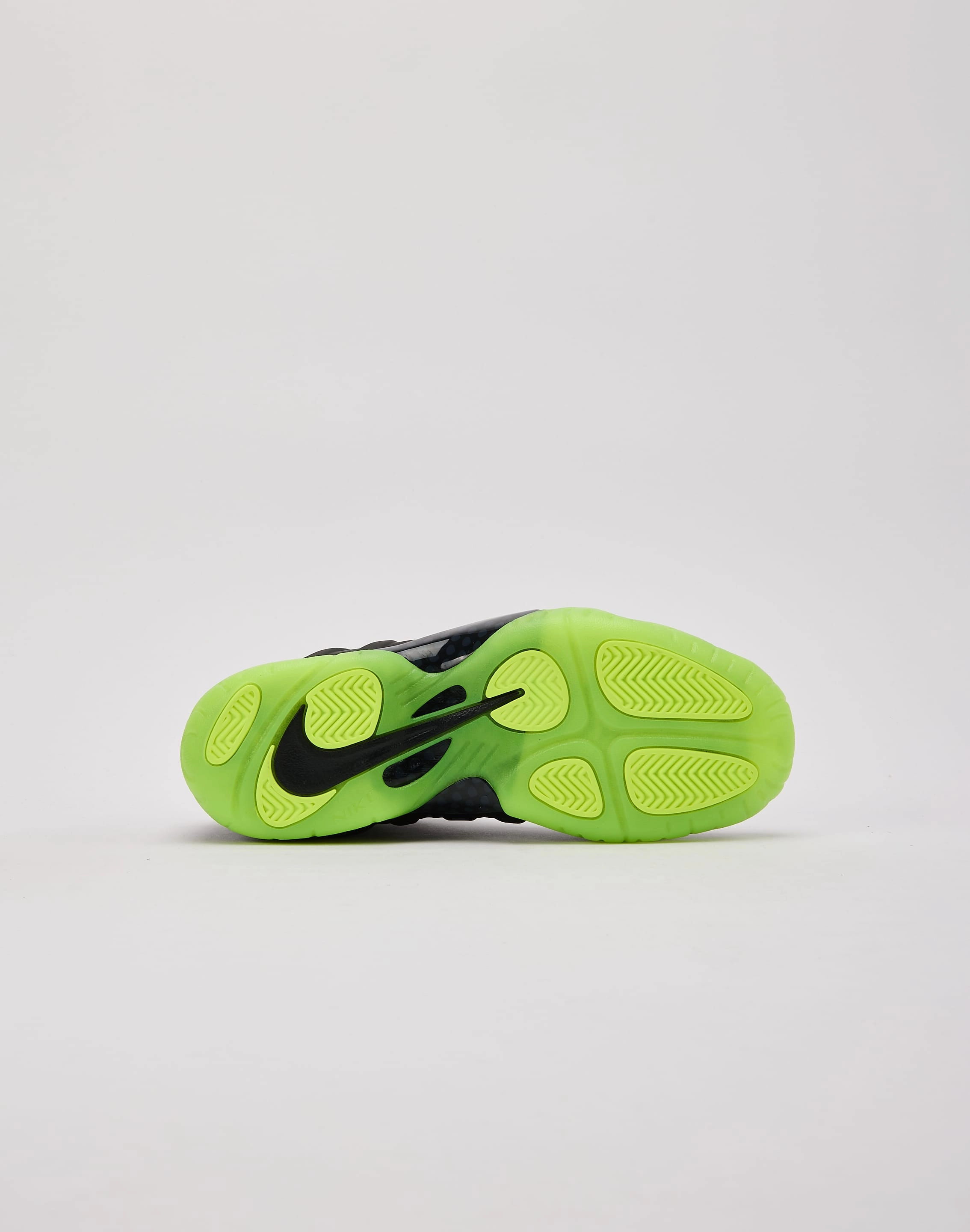 Nike Little Posite One 'Black Volt' Grade-School Reinforced Midfoot Strap Dynamic Motion Control