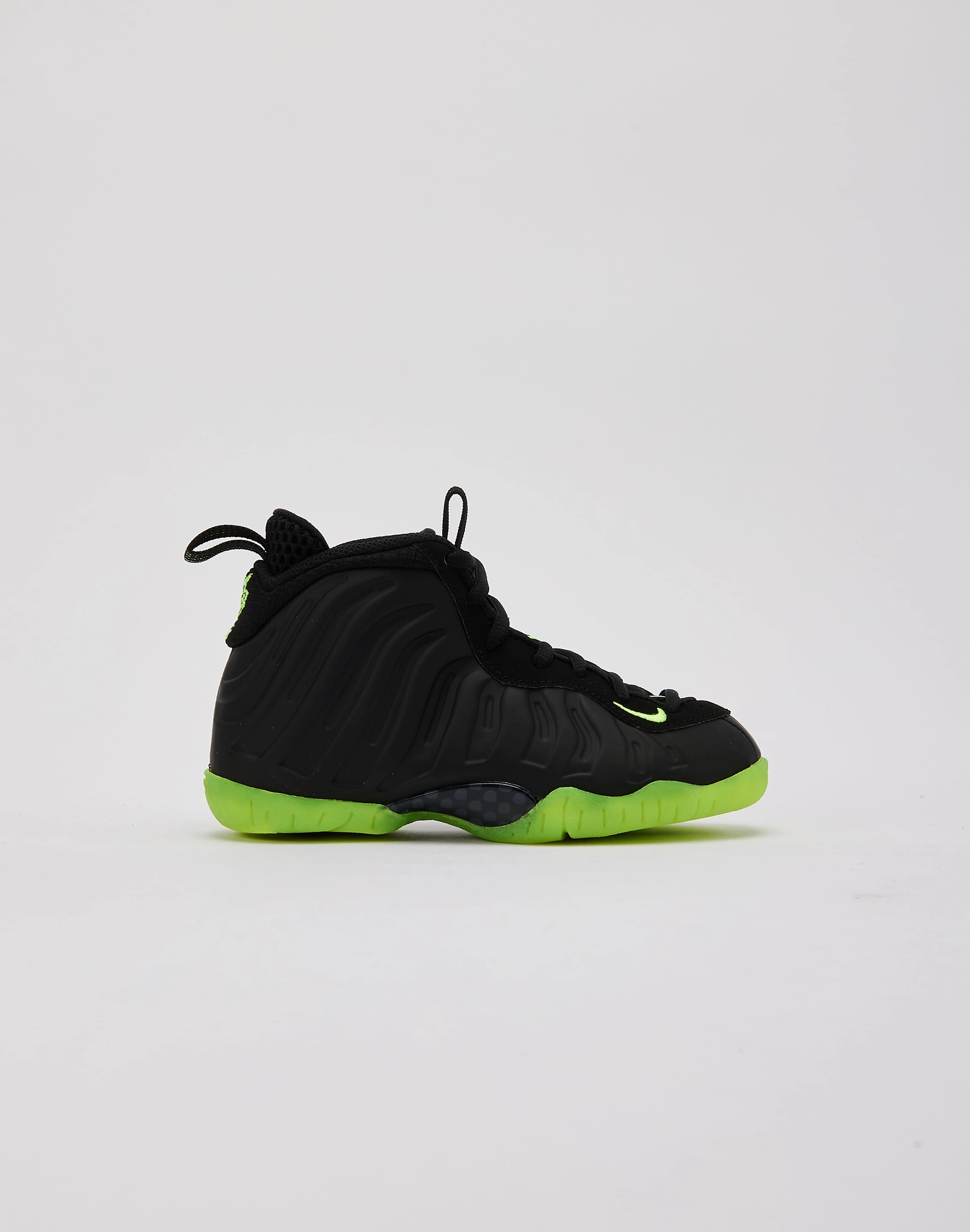 Nike Little Posite One 'Black Volt' Pre-School WideFit