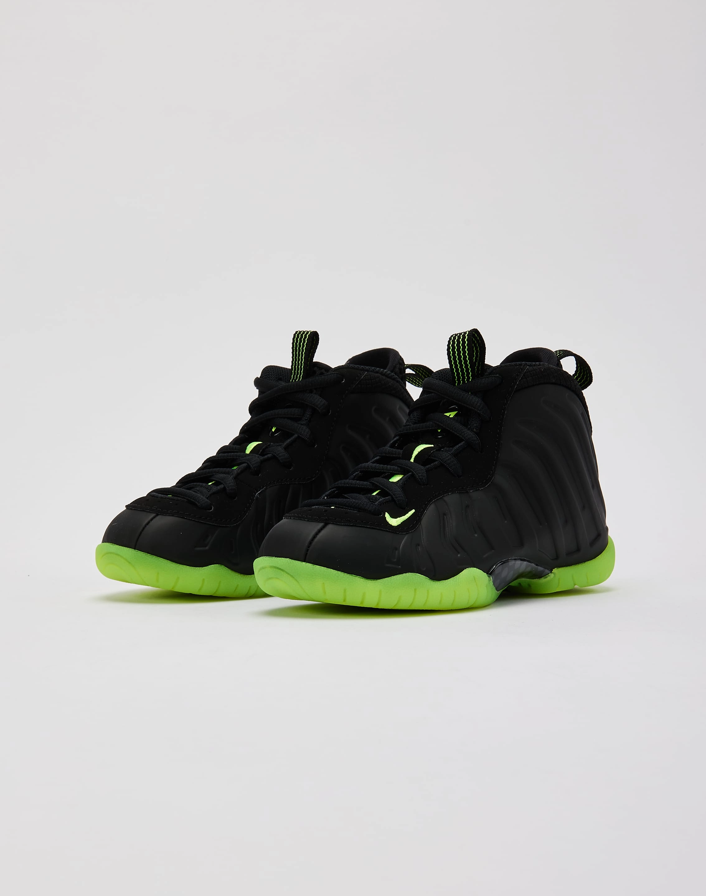 Vertical Jump Enhancement Jump Lock Support Nike Little Posite One 'Black Volt' Pre-School