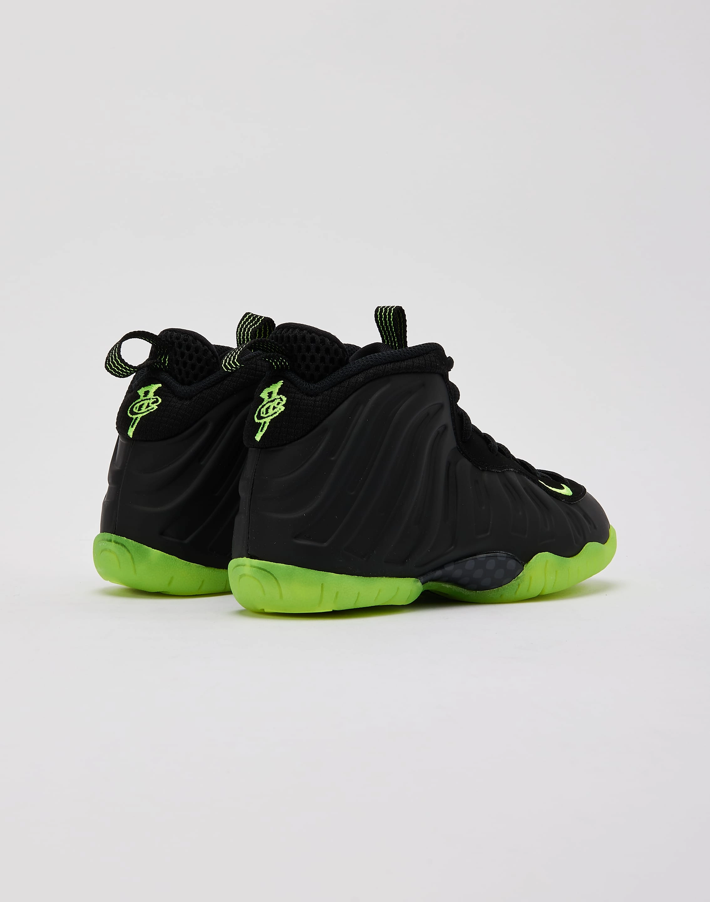 Nike Little Posite One 'Black Volt' Pre-School Heat Dissipation Tech