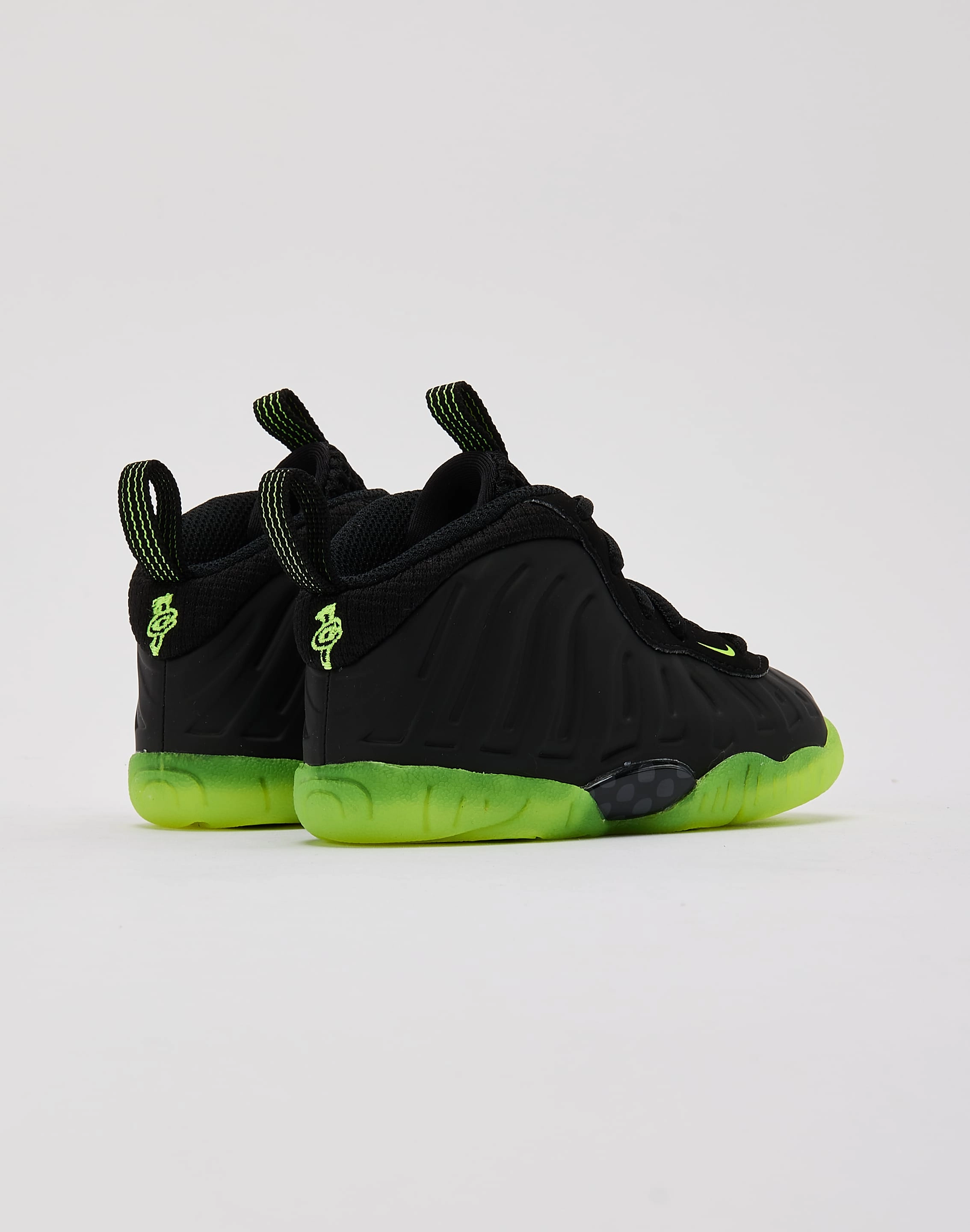 Premium Cushion Spirit Rise Nike Little Posite One 'Black Volt' Toddler